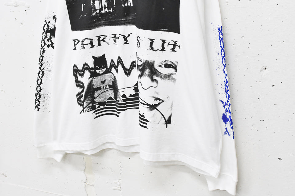 FUMEI / PARTY IS LIT L/S T-SHIRT