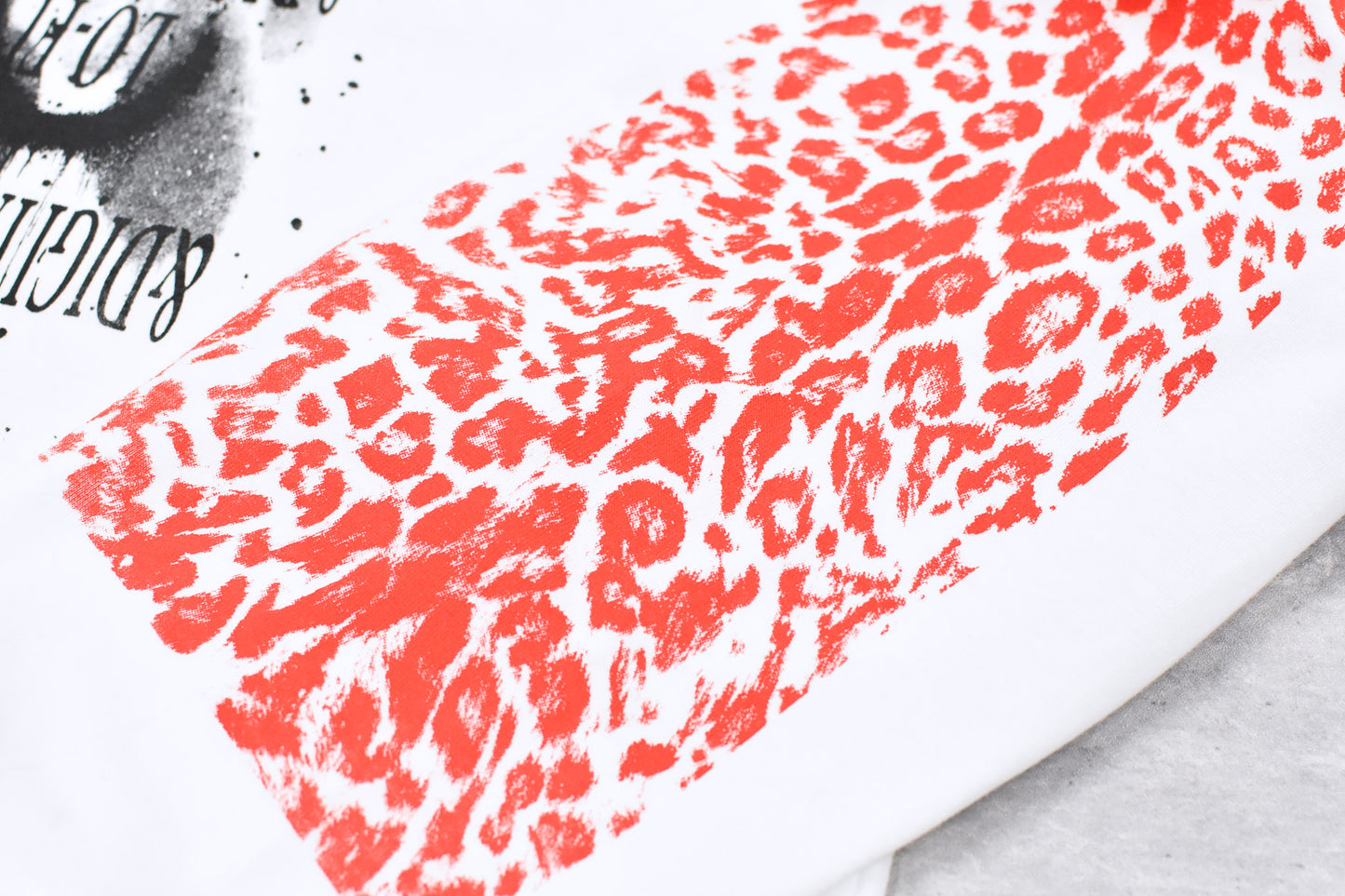 FUMEI / LO-FI & DIGITAL BRAIN L/S T-SHIRT - WHITE