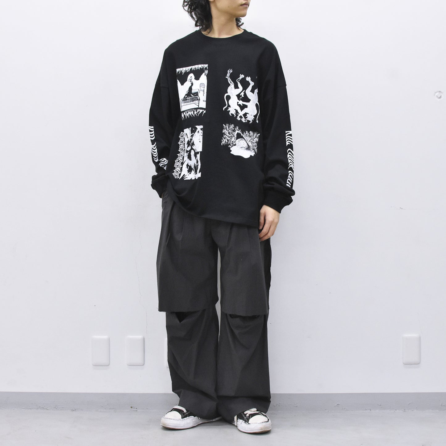 FUMEI / IDOL L/S T-SHIRT - B