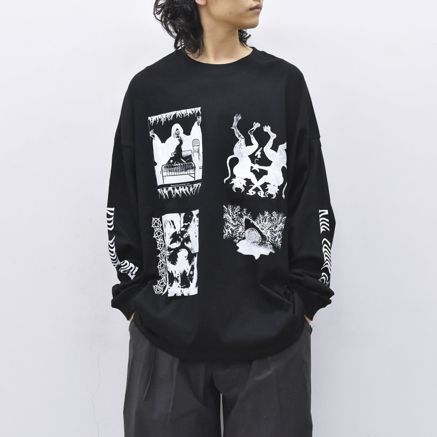 FUMEI / IDOL L/S T-SHIRT - B