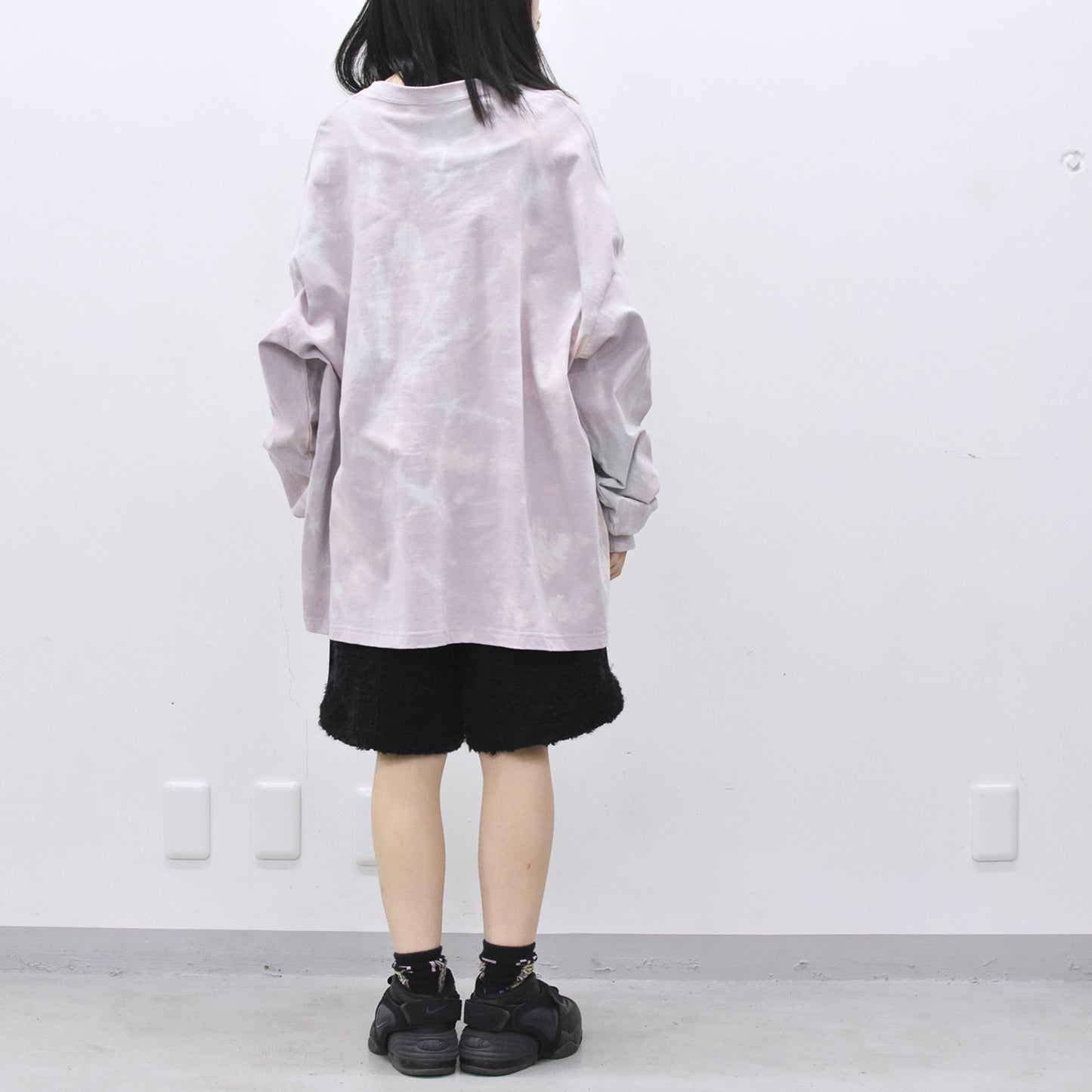 FUMEI / CAT? L/S T-SHIRT - PURPLE