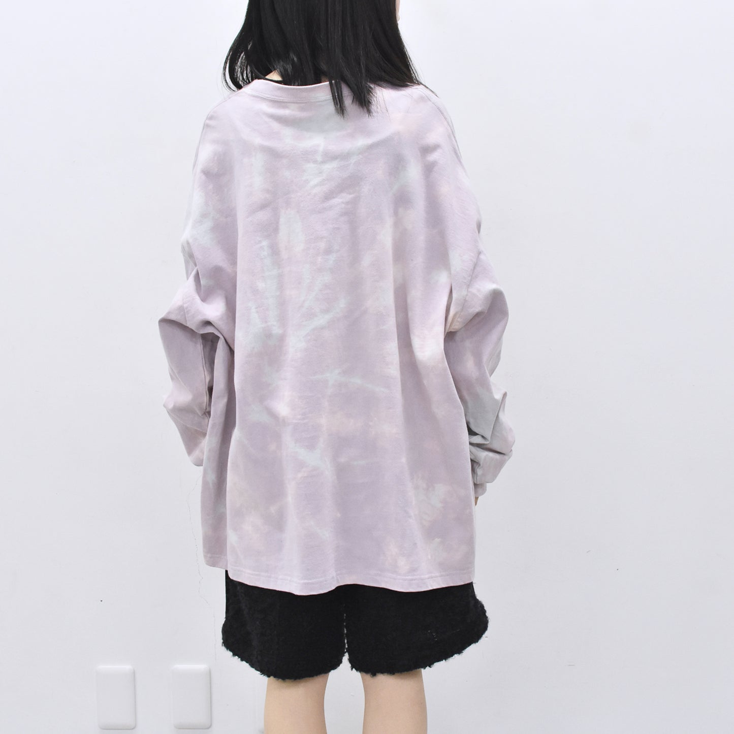 FUMEI / CAT? L/S T-SHIRT - PURPLE
