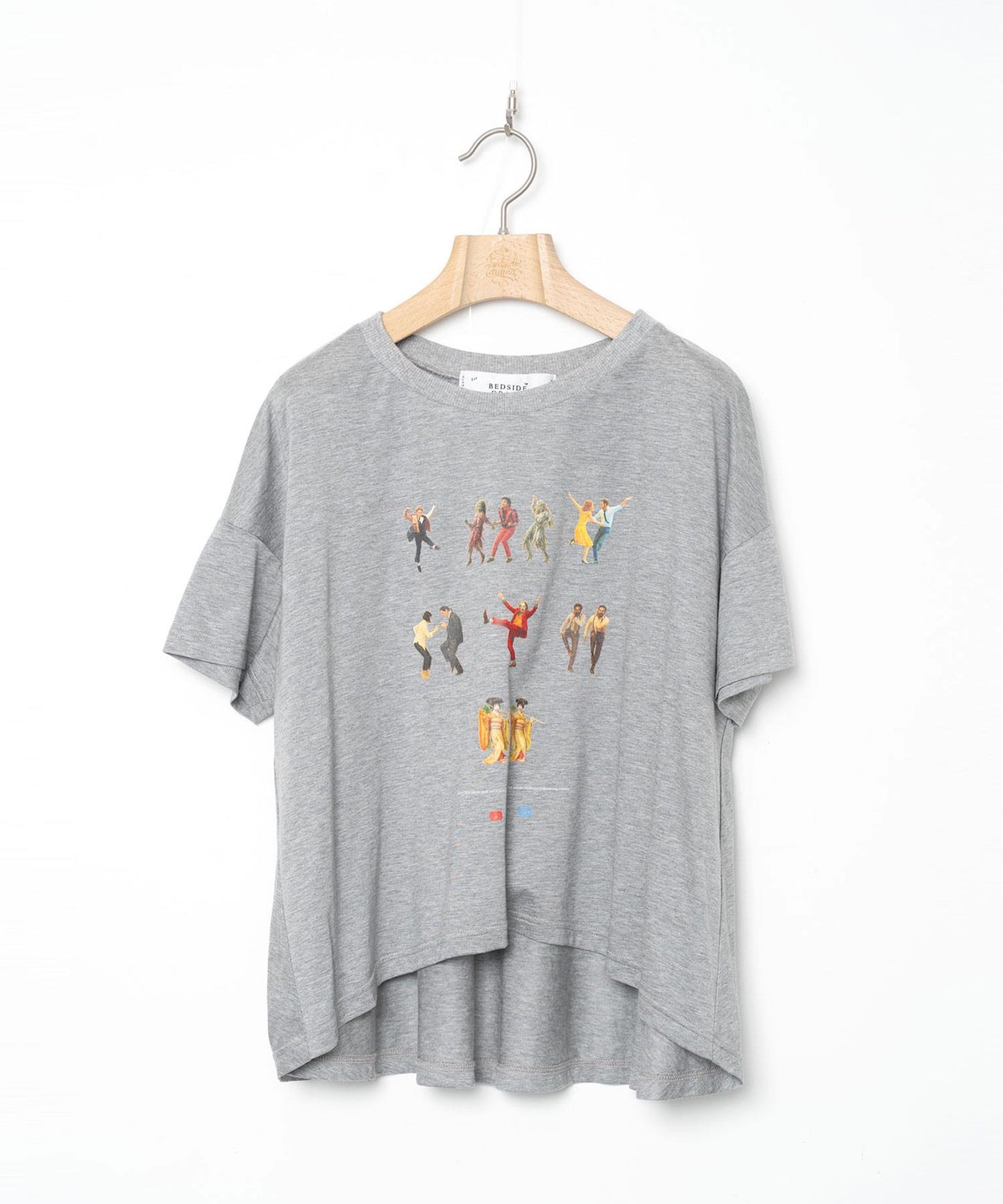 BEDSIDEDRAMA / OMNIDANCE Flare T-Shirt - GREY