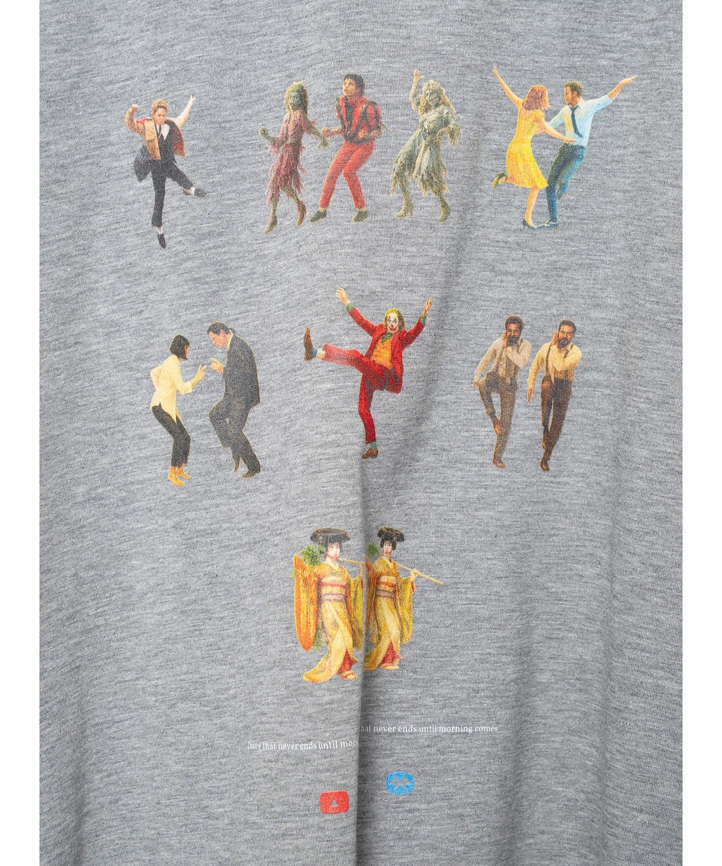 BEDSIDEDRAMA / OMNIDANCE Flare T-Shirt - GREY