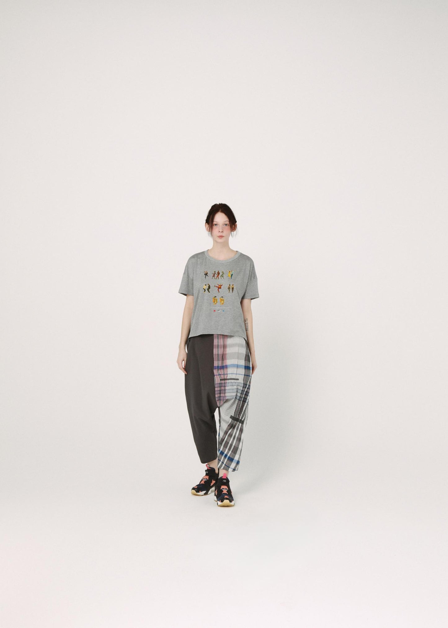 BEDSIDEDRAMA / OMNIDANCE Flare T-Shirt - GREY