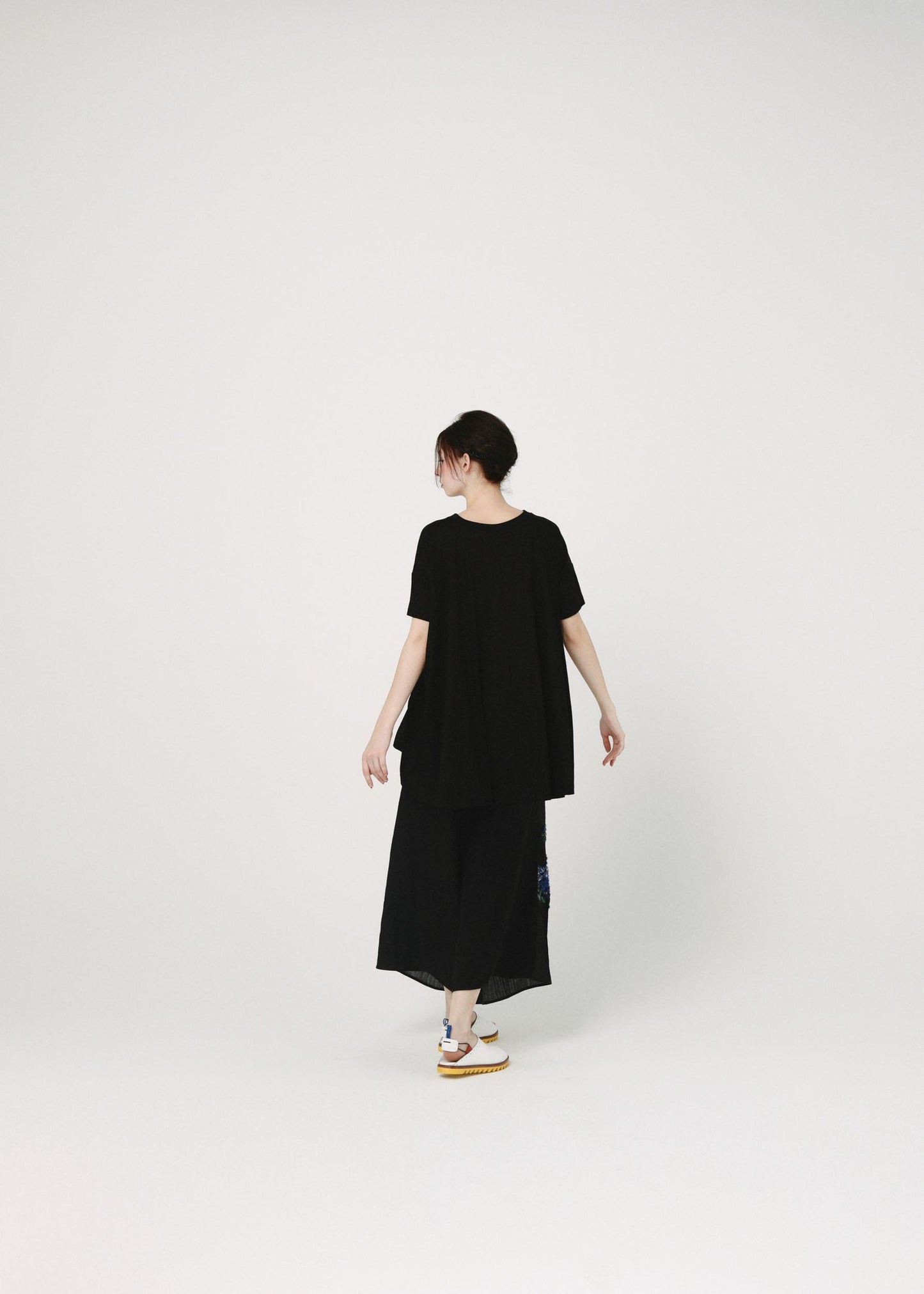 BEDSIDEDRAMA / Mosaic Garden Pants - BLACK