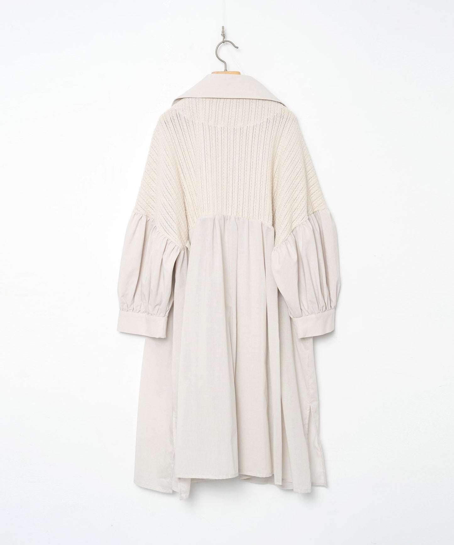 BEDSIDEDRAMA / Mixed Tutu Coat - NATURAL