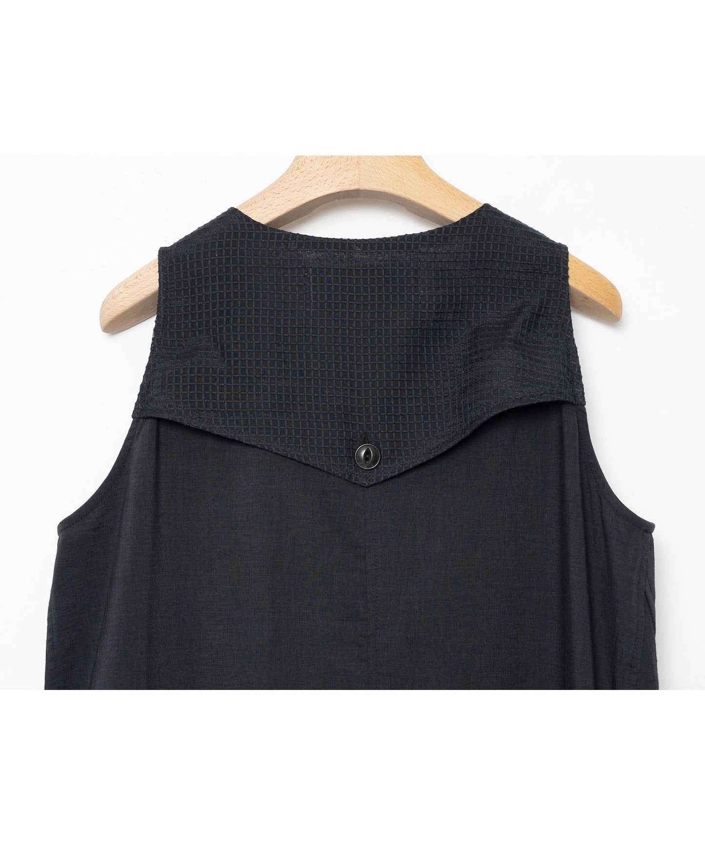 BEDSIDEDRAMA / Mixed Military Dress - BLACK