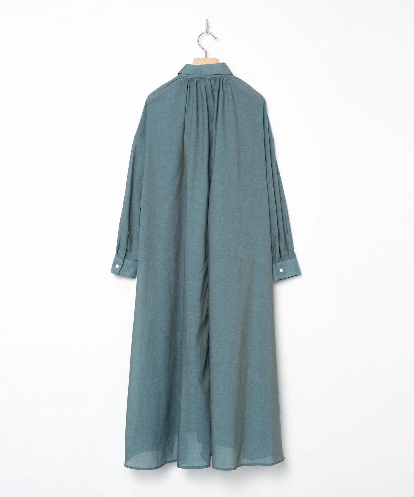 BEDSIDEDRAMA / Mirage Maxi Shirt - GREEN