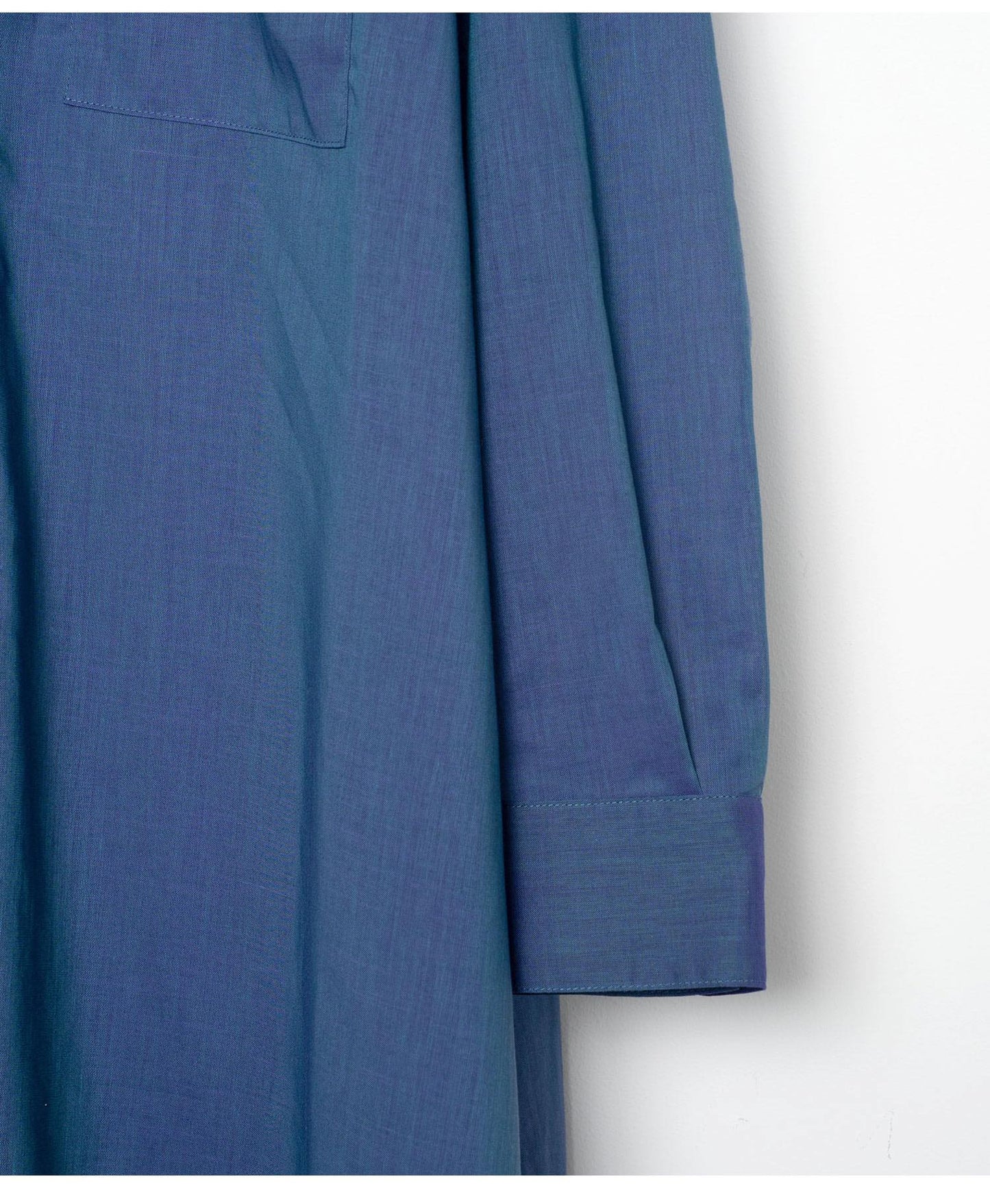 BEDSIDEDRAMA / Mirage Maxi Shirt - BLUE