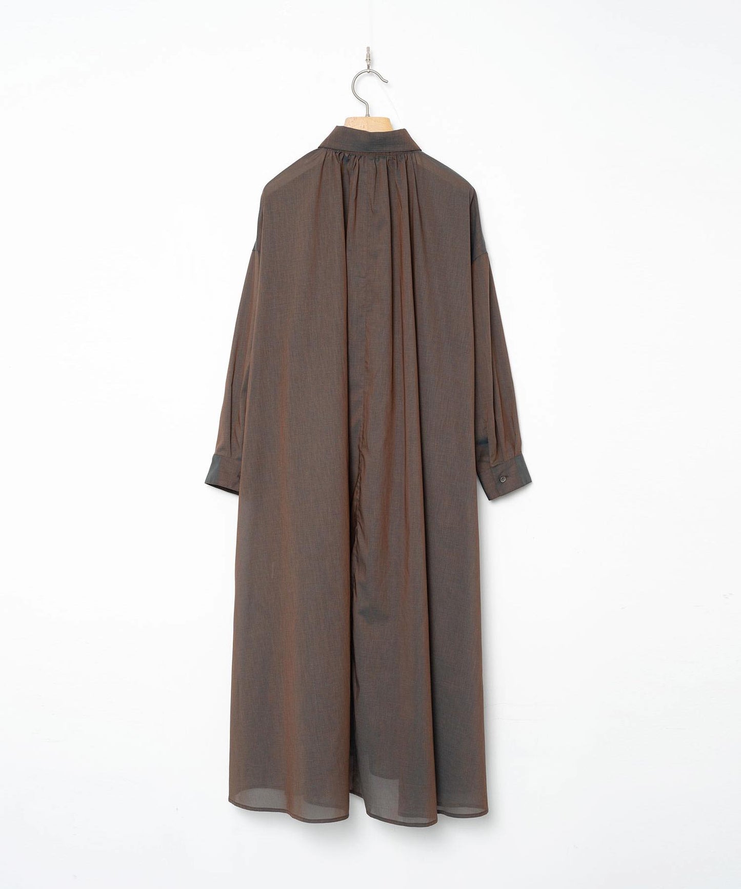 BEDSIDEDRAMA / Mirage Maxi Shirt - BROWN