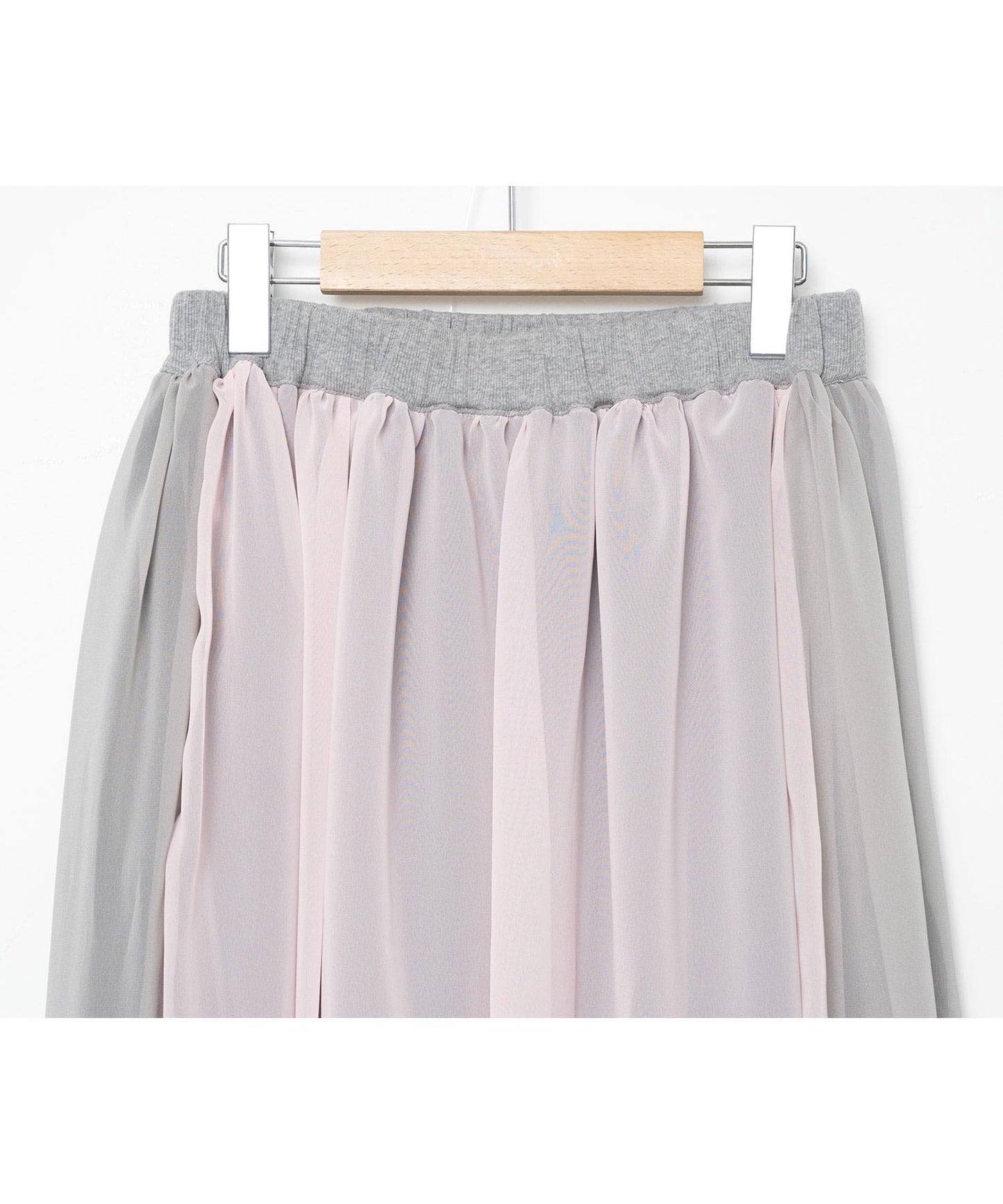 BEDSIDEDRAMA / Mirage Layer Skirt - GREY
