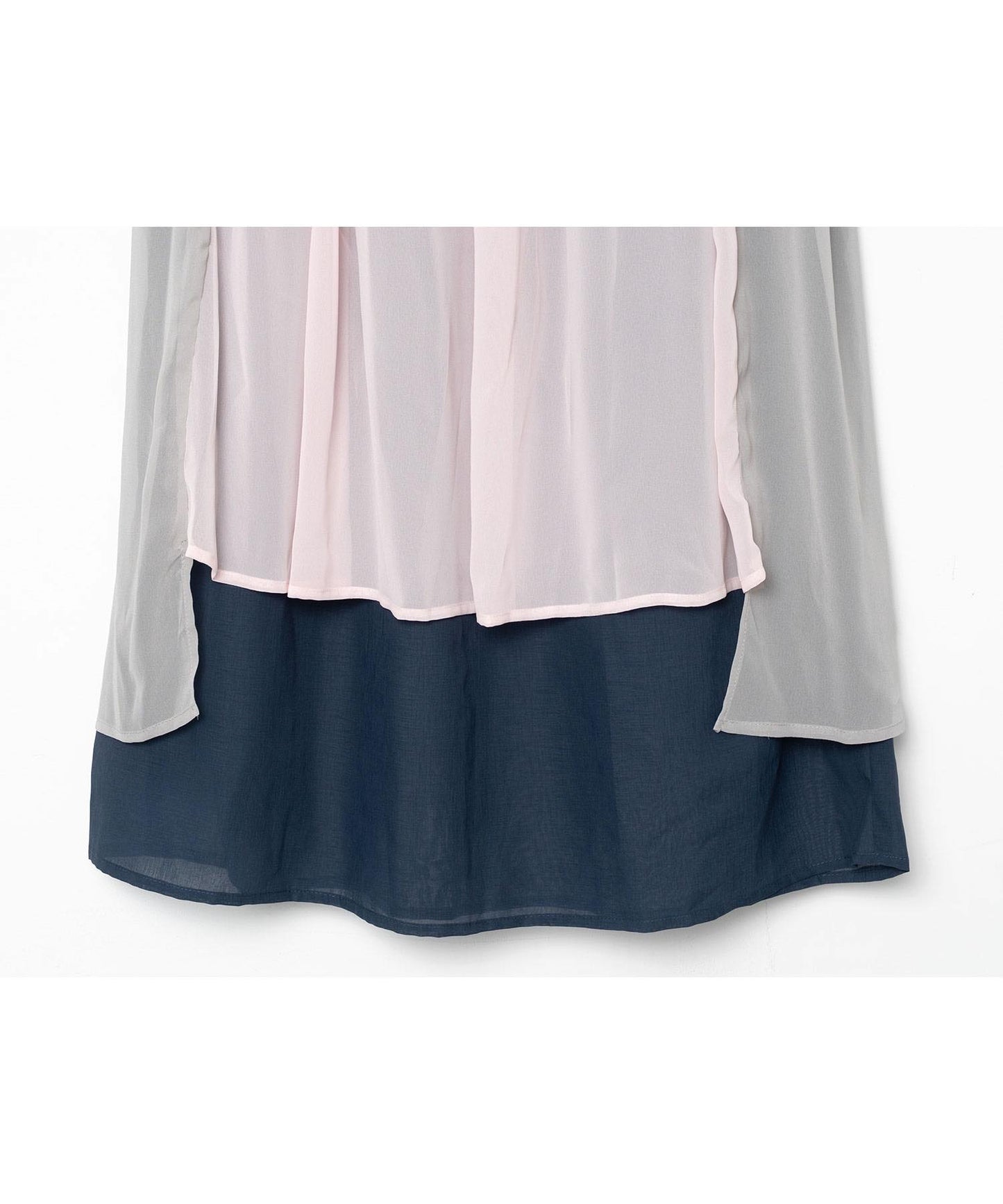 BEDSIDEDRAMA / Mirage Layer Skirt - GREY