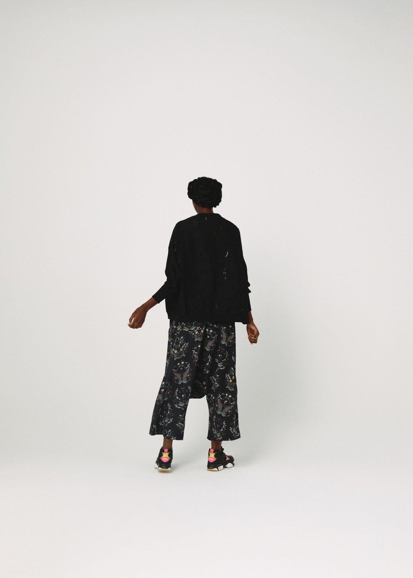 BEDSIDEDRAMA / Dancing Lace Pullover - BLACK