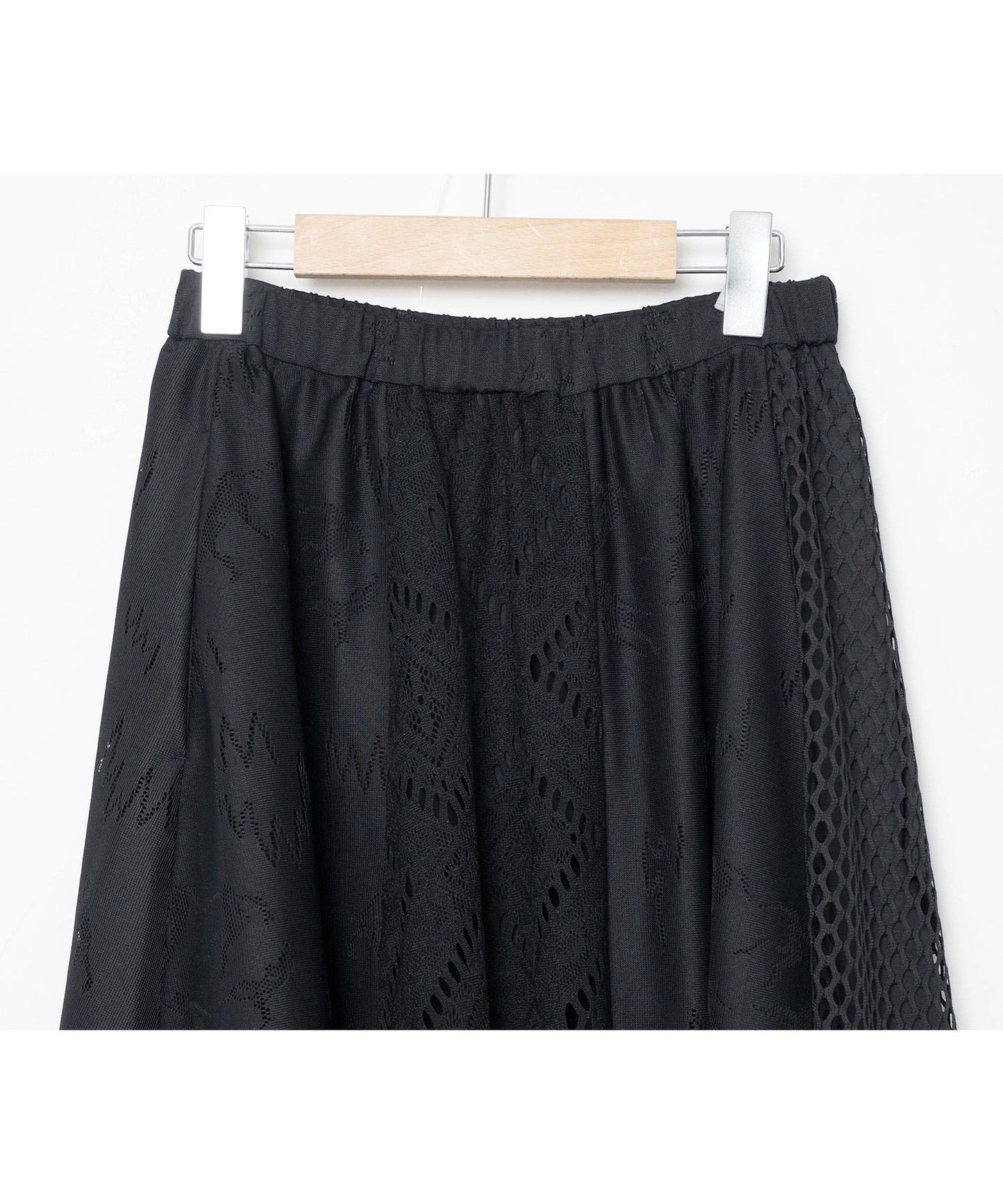 BEDSIDEDRAMA / Dancing Lace Culottes - BLACK