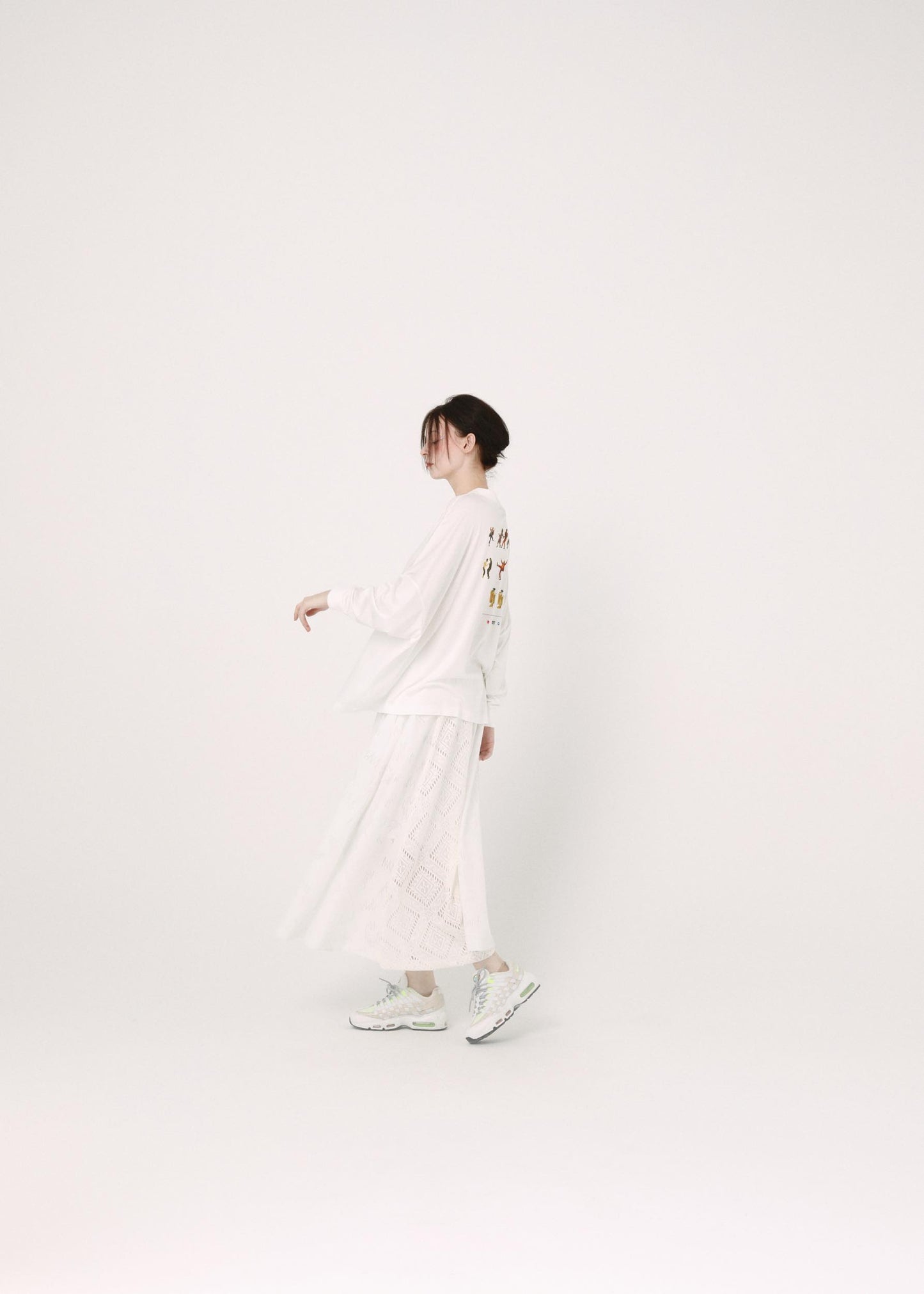 BEDSIDEDRAMA / Dancing Lace Culottes - WHITE