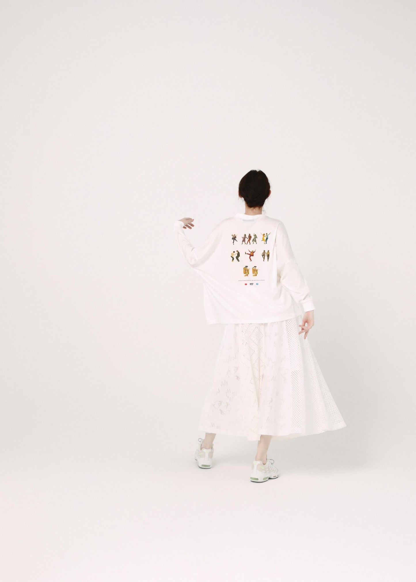 BEDSIDEDRAMA / Dancing Lace Culottes - WHITE