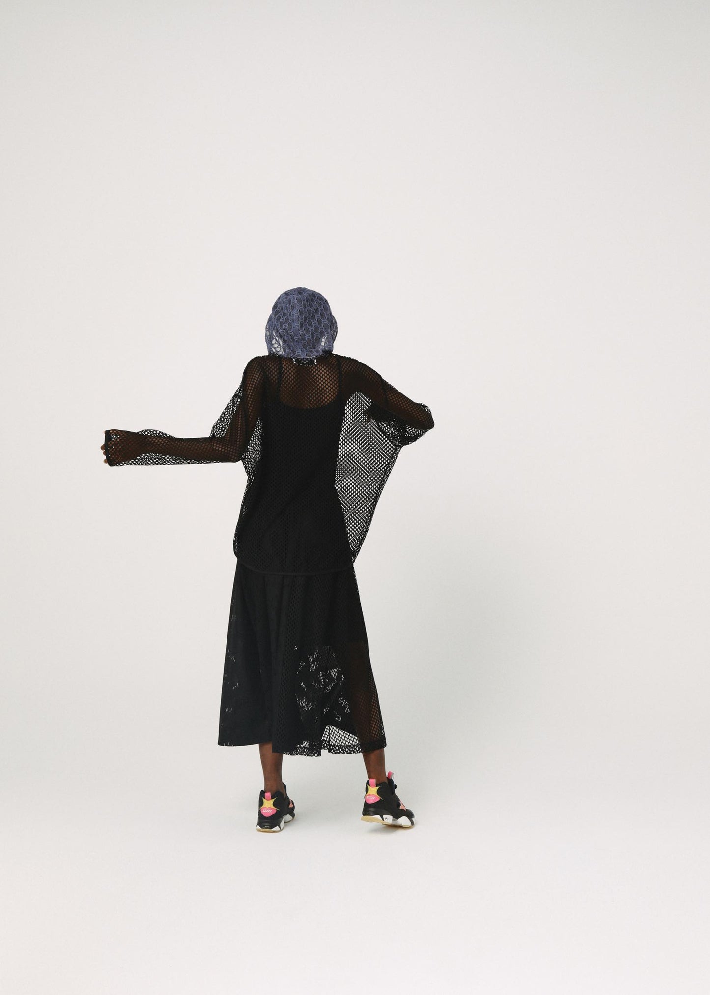 BEDSIDEDRAMA / Dancing Lace Culottes - BLACK