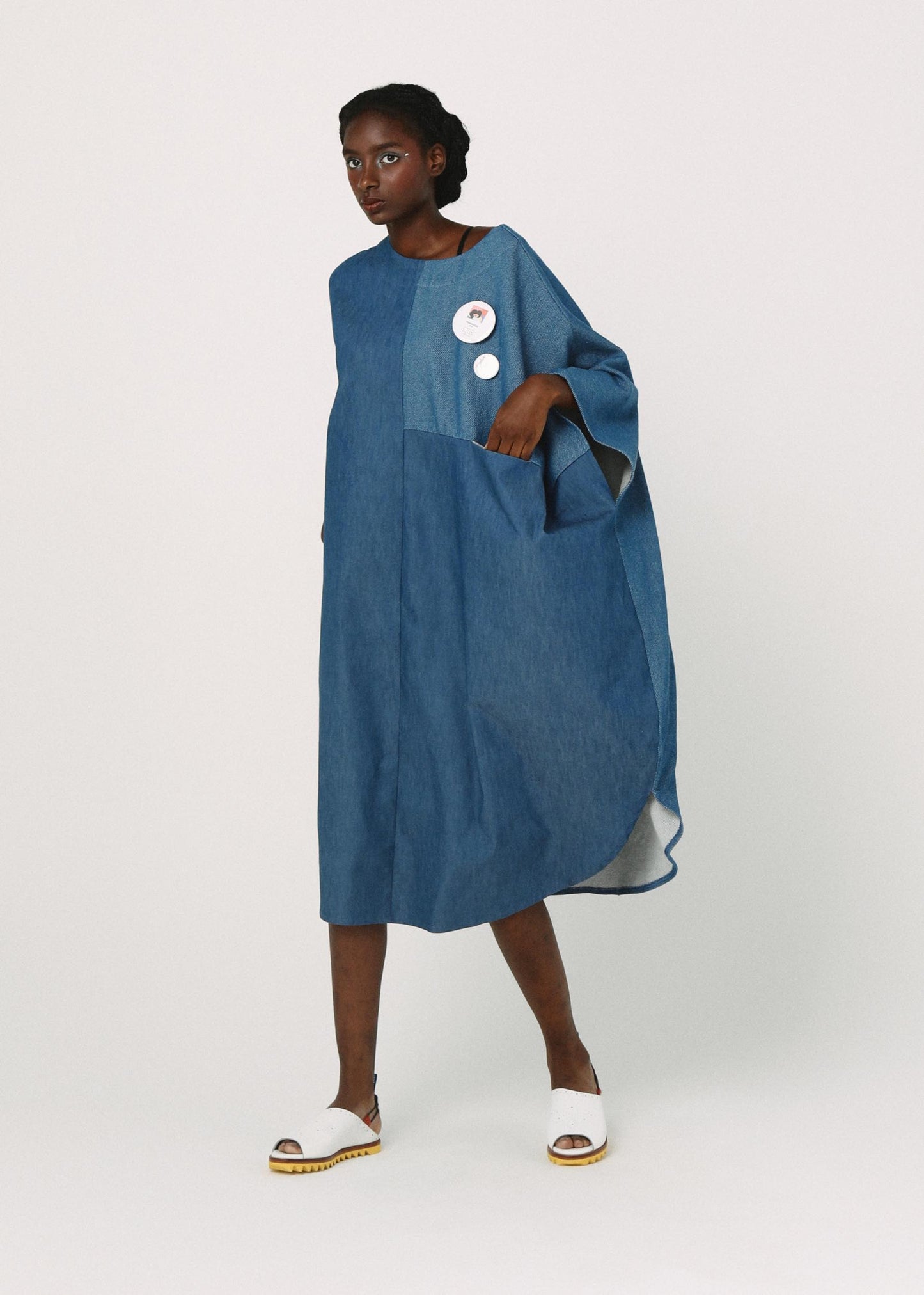 BEDSIDEDRAMA / Dress Maxi One-piece - BLUE