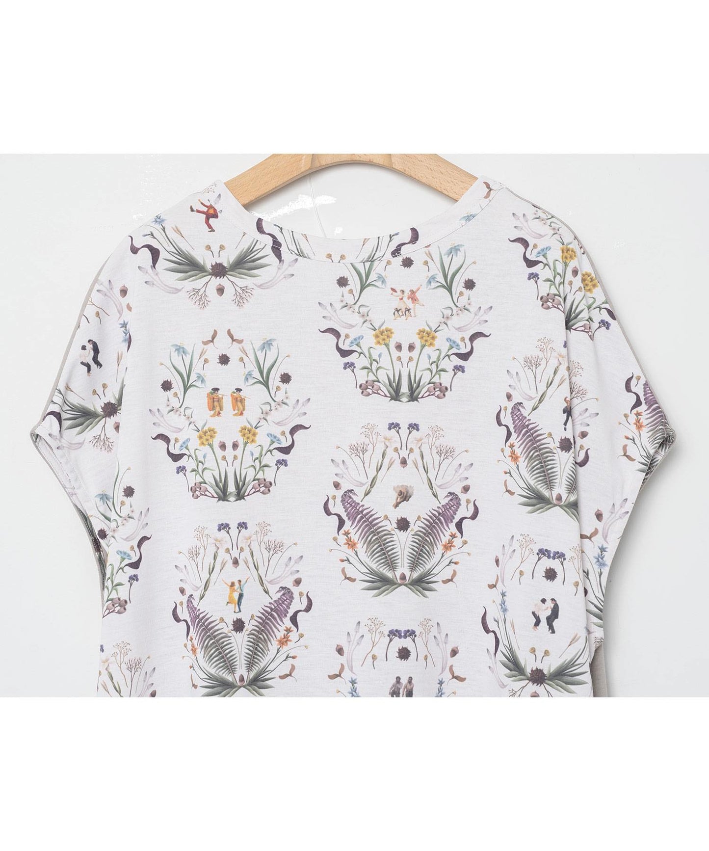 BEDSIDEDRAMA / Dance In The Garden One-piece - NATURAL