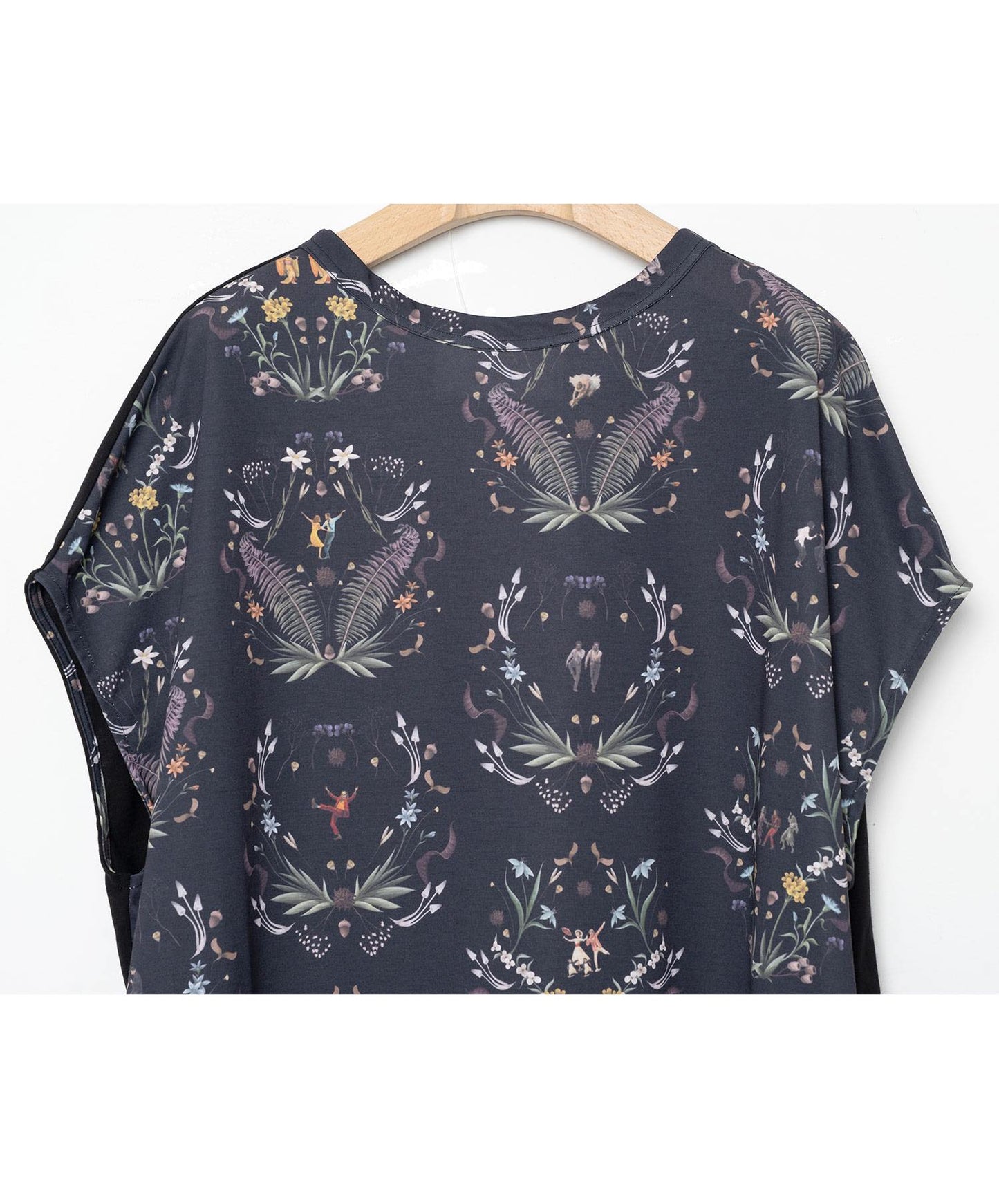 BEDSIDEDRAMA / Dance In The Garden One-piece - BLACK