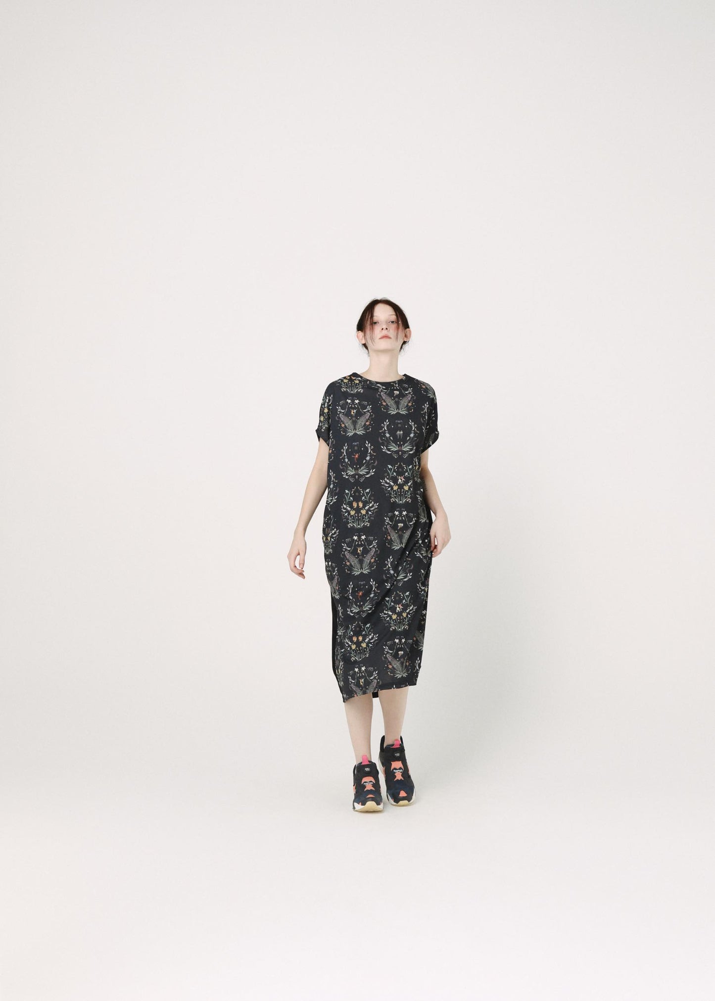 BEDSIDEDRAMA / Dance In The Garden One-piece - BLACK