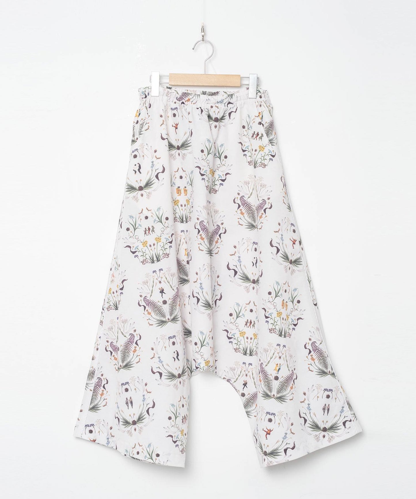 BEDSIDEDRAMA / Dance In The Garden Wide Pants - NATURAL