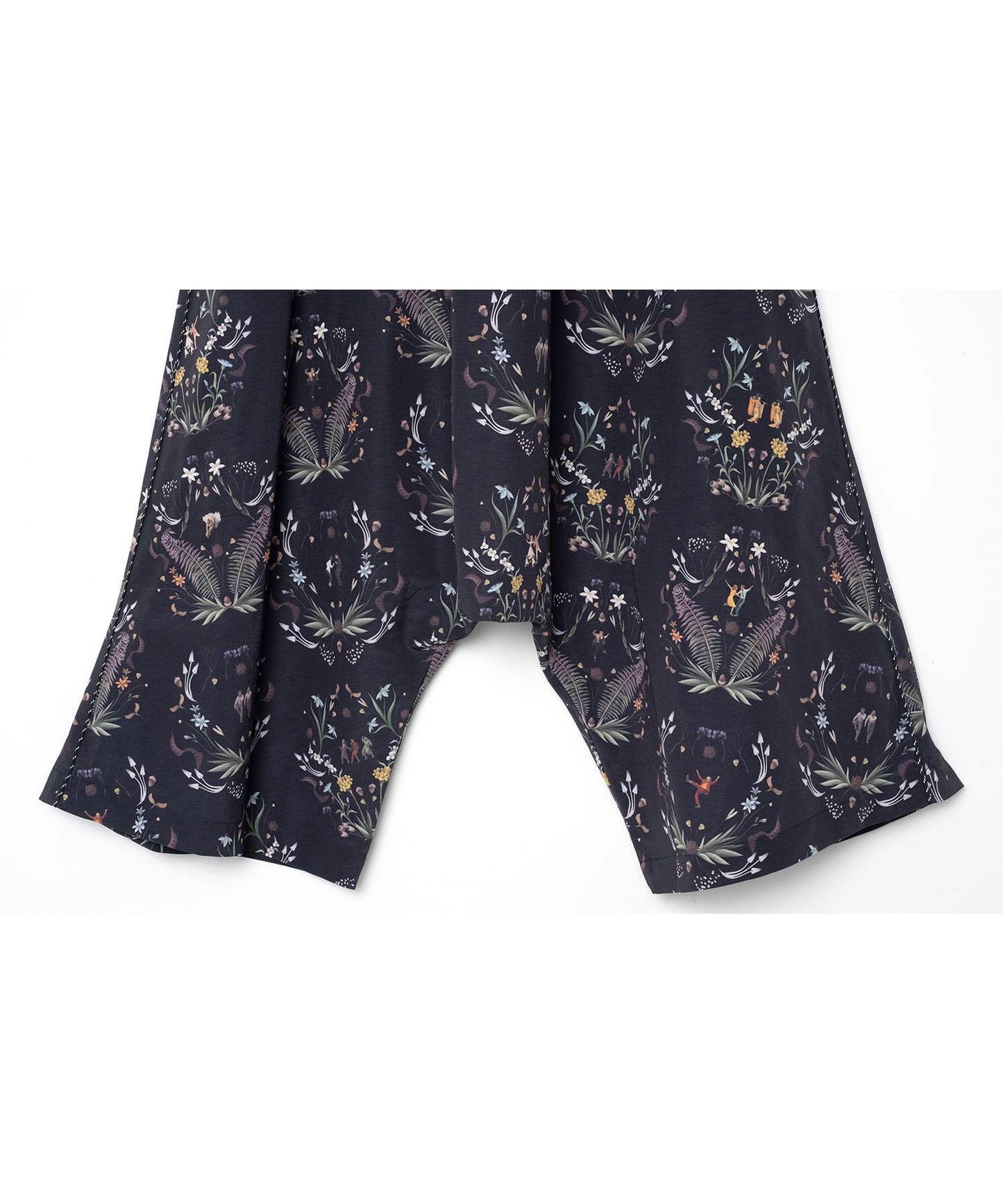 BEDSIDEDRAMA / Dance In The Garden Wide Pants - BLACK
