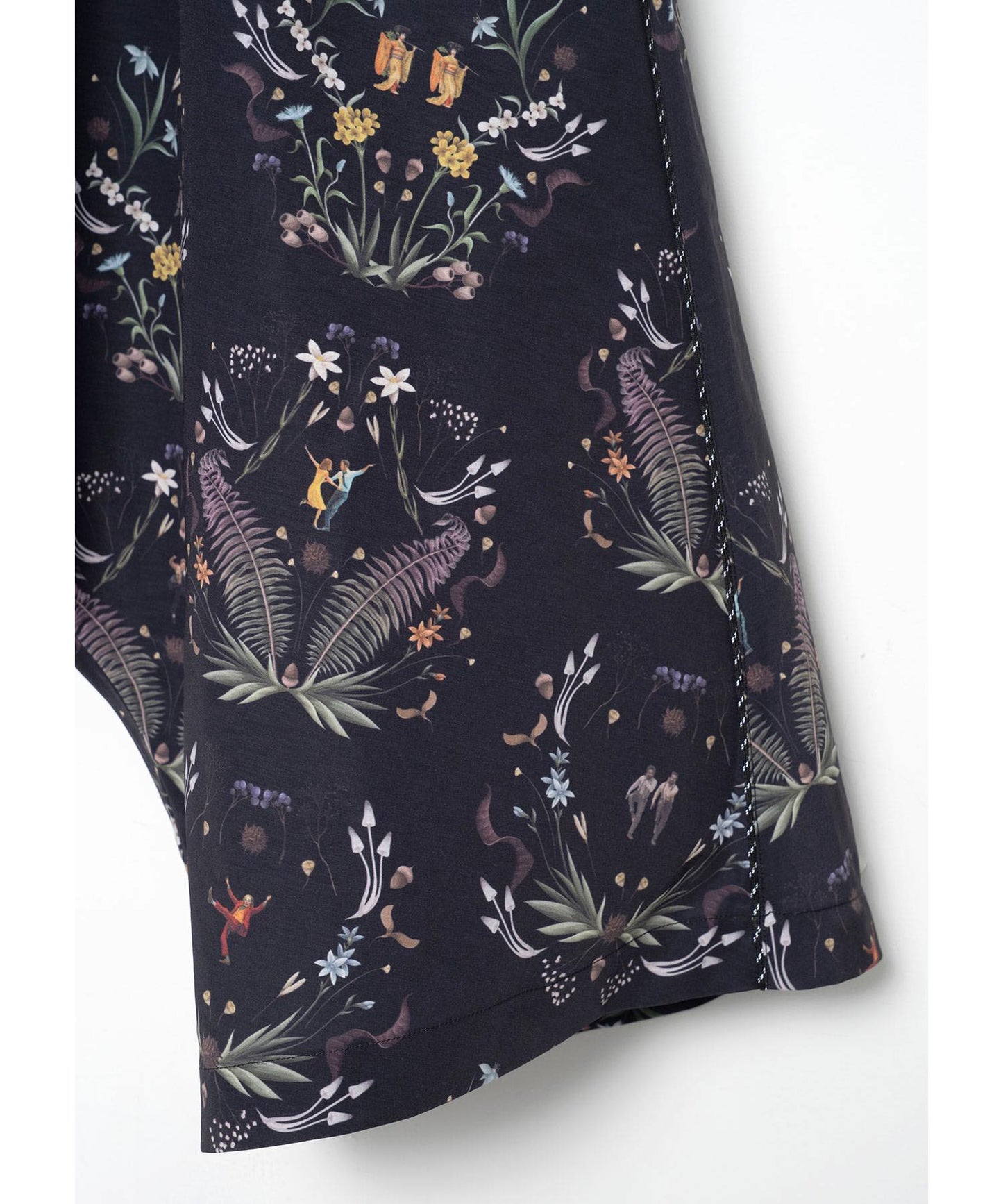 BEDSIDEDRAMA / Dance In The Garden Wide Pants - BLACK