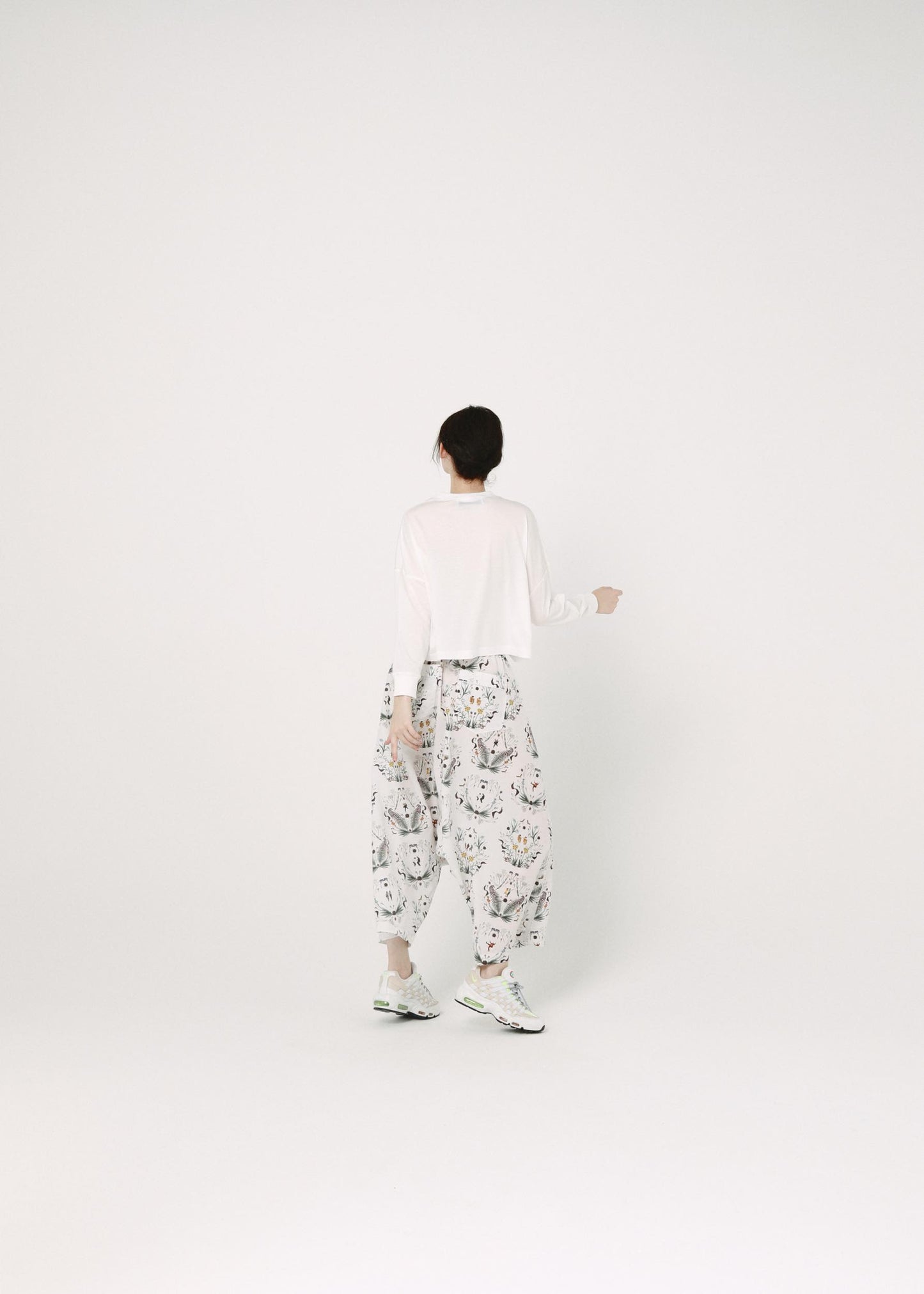 BEDSIDEDRAMA / Dance In The Garden Wide Pants - NATURAL