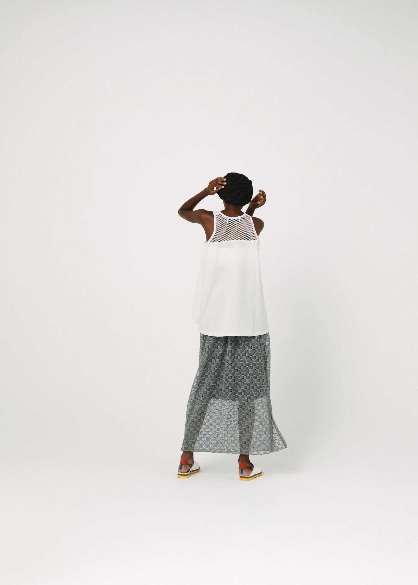 BEDSIDEDRAMA / Ultra Mesh Skirt - MINT