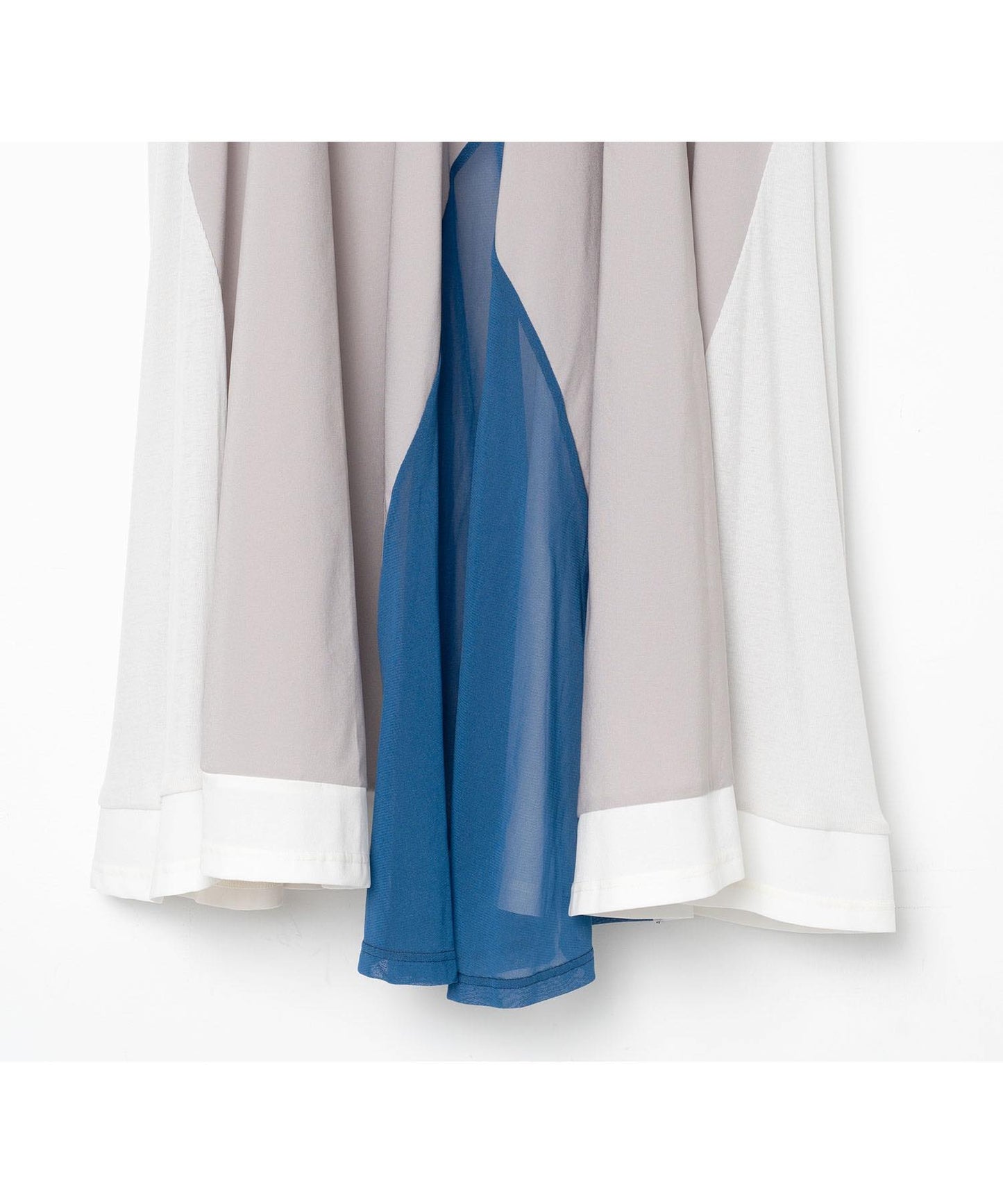 BEDSIDEDRAMA / Draped Maxi Tee Dress - L.GREY