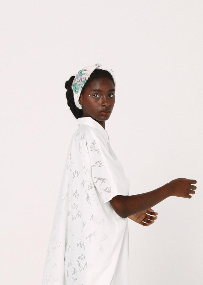 BEDSIDEDRAMA / Dancing Hairband - WHITE