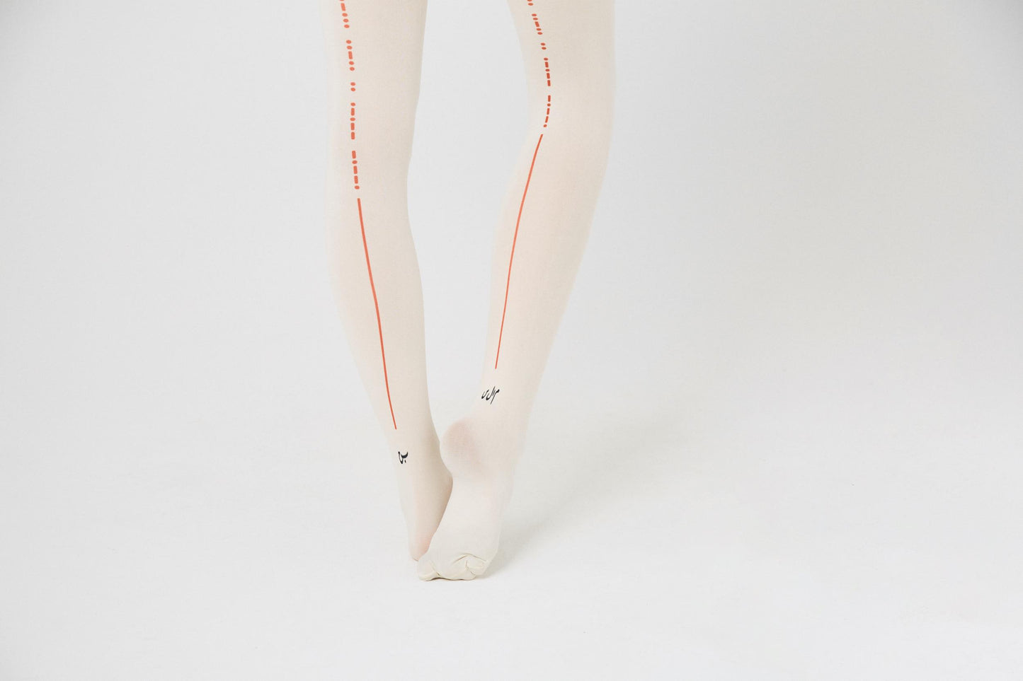 BEDSIDEDRAMA / Spiritual Dance Tights - WHITE