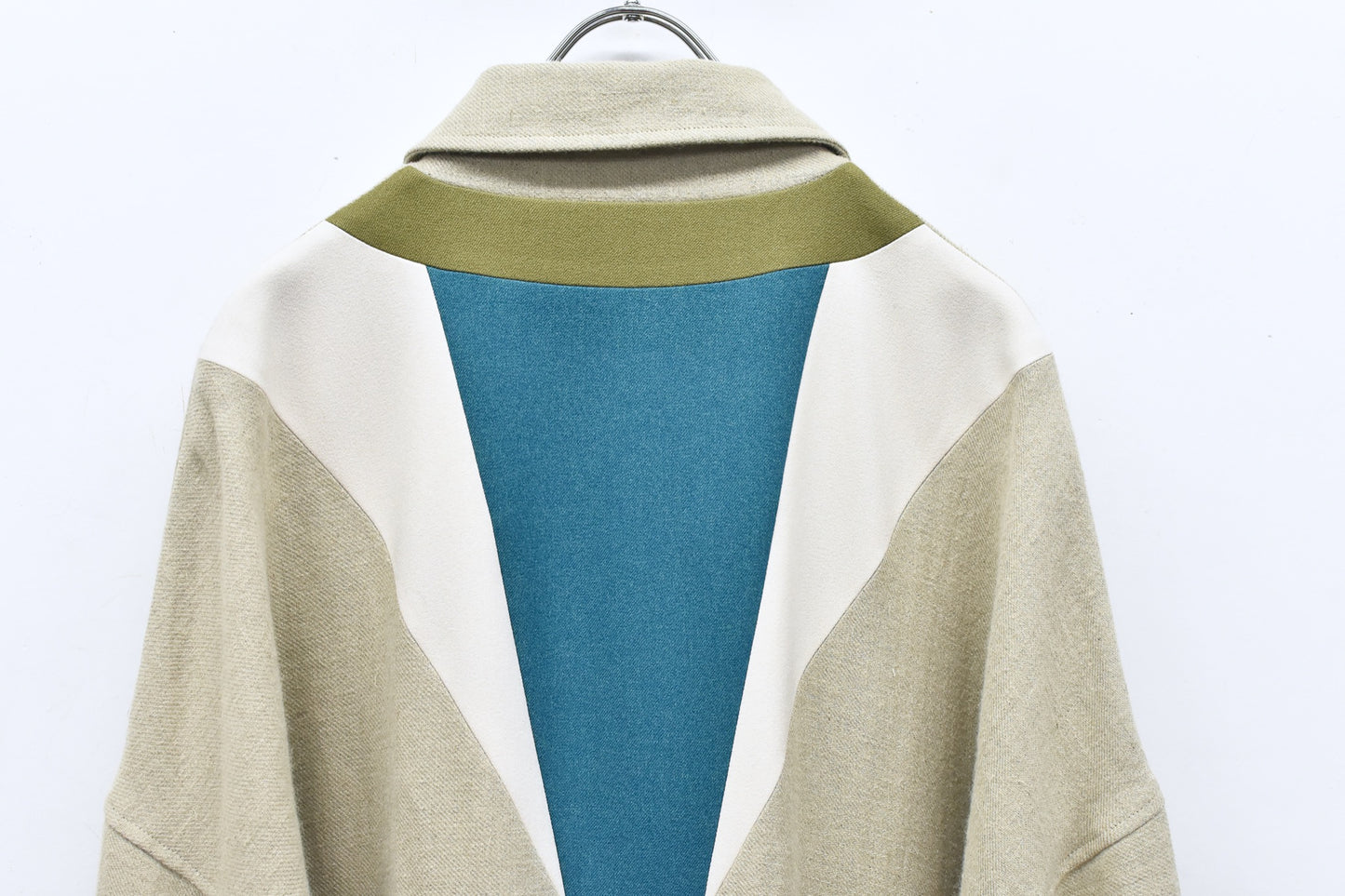 STOF / 先行予約 COLOR MIX LINEN WOOL COAT - G.BEIGE