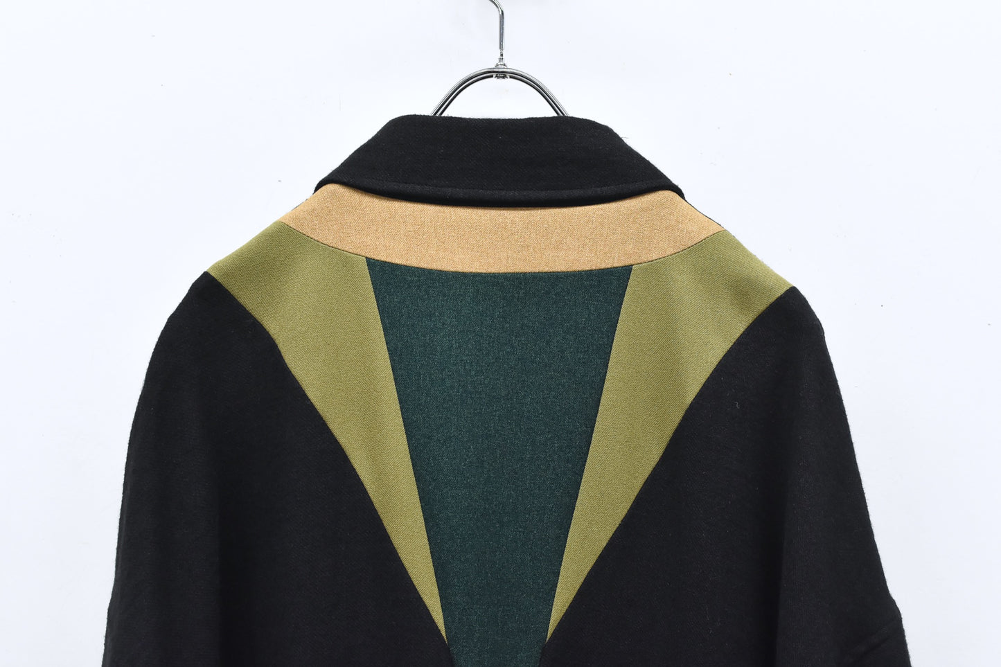 STOF / 先行予約 COLOR MIX LINEN WOOL COAT - BLACK