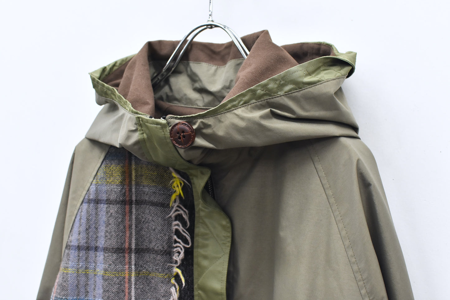 STOF / 先行予約 WOOL MIX PULLOVER COAT - KHAKI