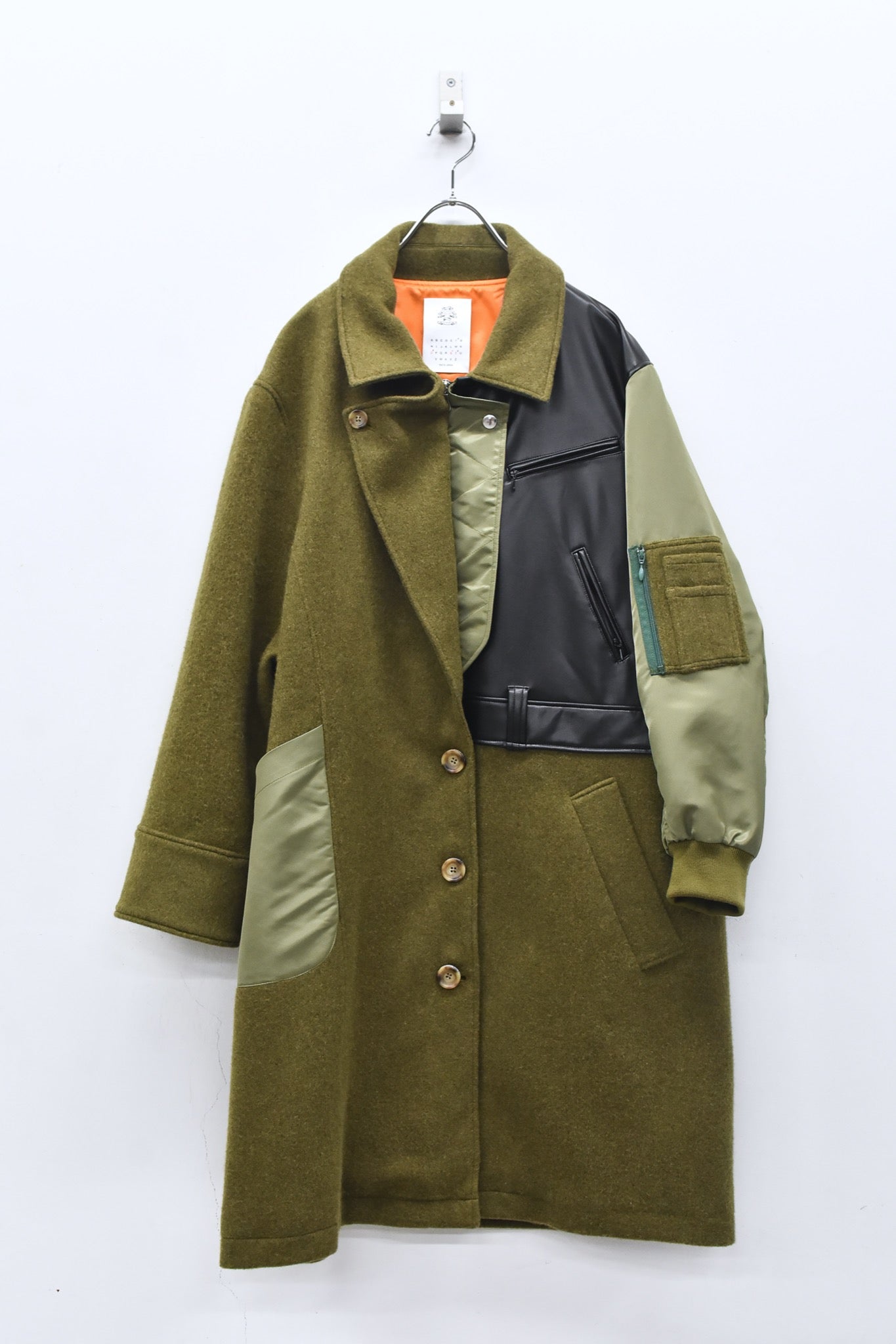STOF / 先行予約 FUSION RIDERS MIX COAT - KHAKI