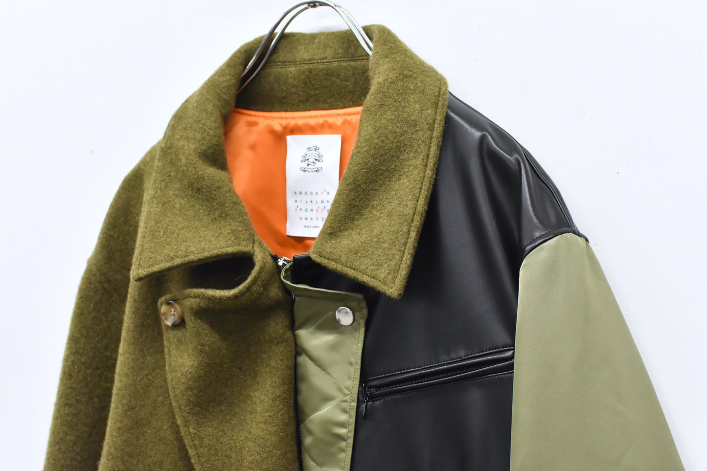 STOF / 先行予約 FUSION RIDERS MIX COAT - KHAKI