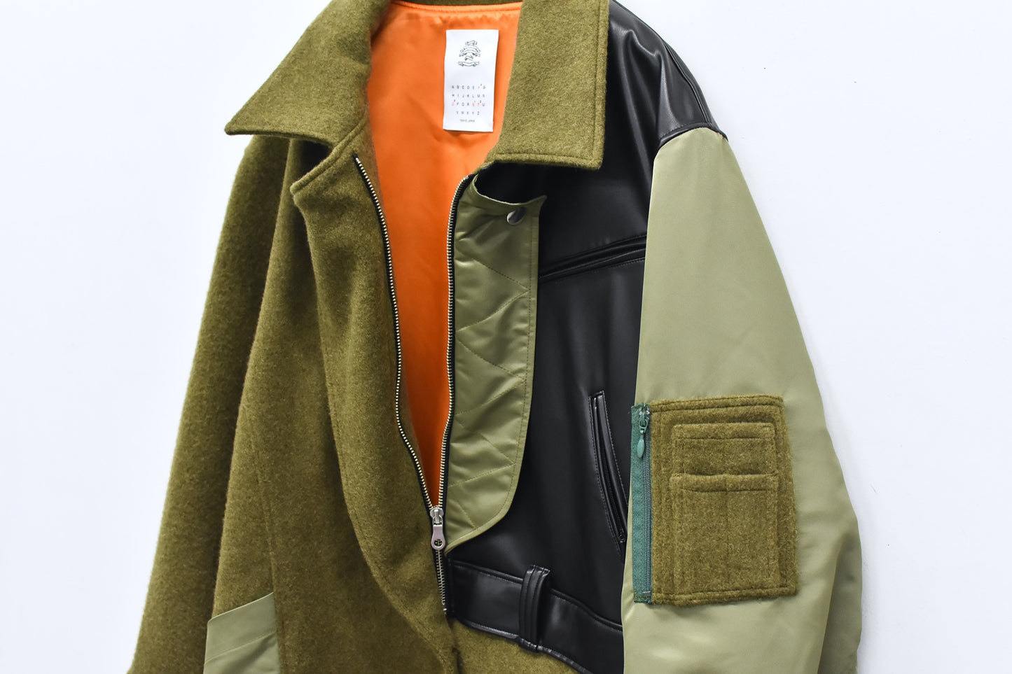 STOF / 先行予約 FUSION RIDERS MIX COAT - KHAKI