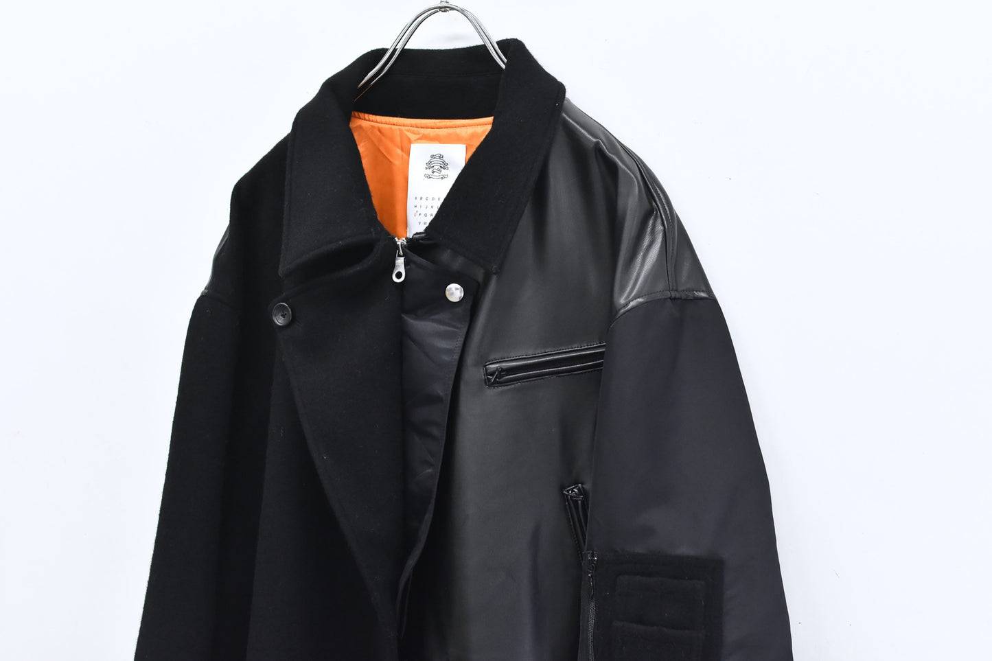 STOF / 先行予約 FUSION RIDERS MIX COAT - BLACK