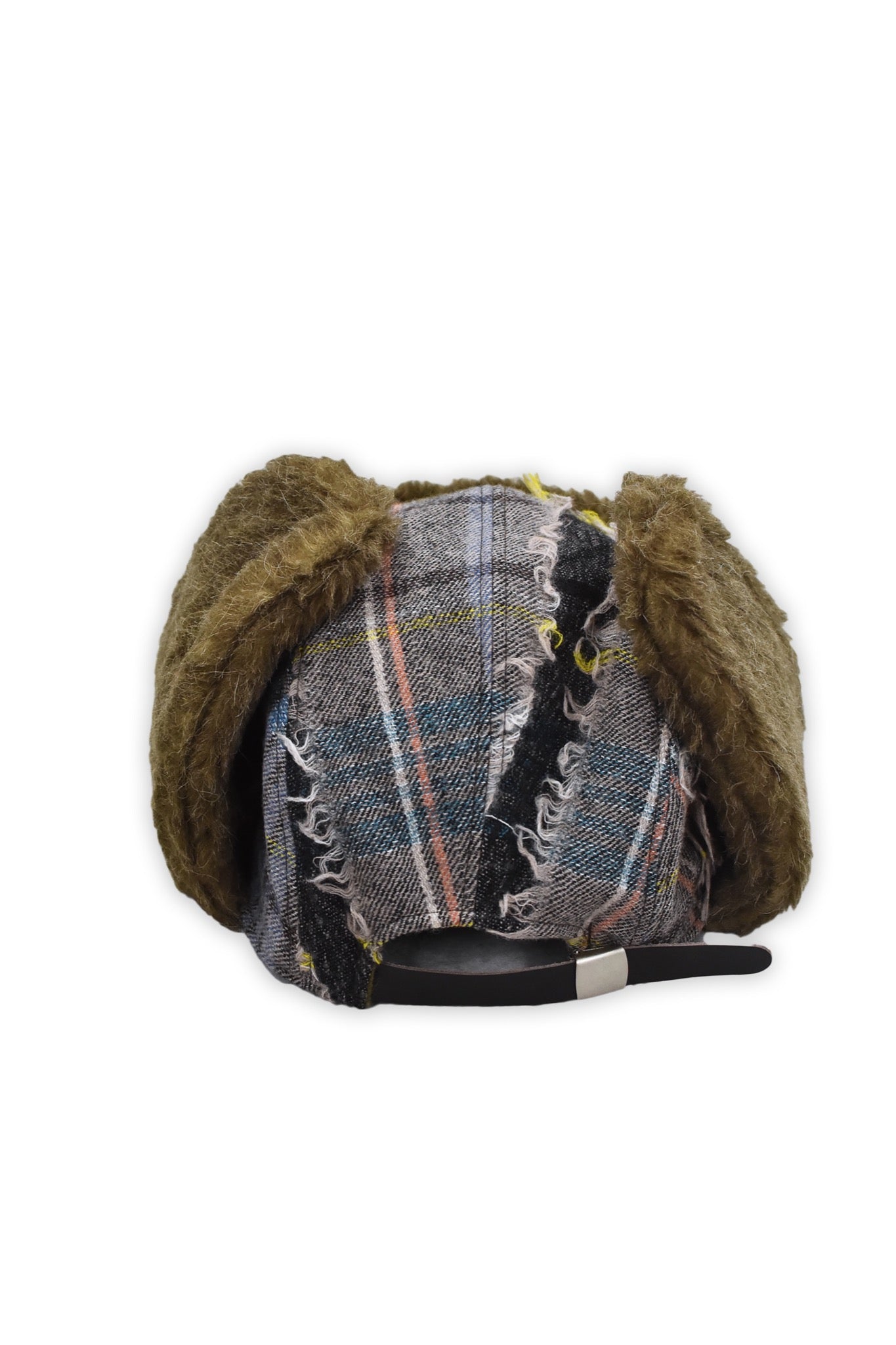 STOF / 先行予約 WOOL CHECK RUSSIAN CAP - BEIGE