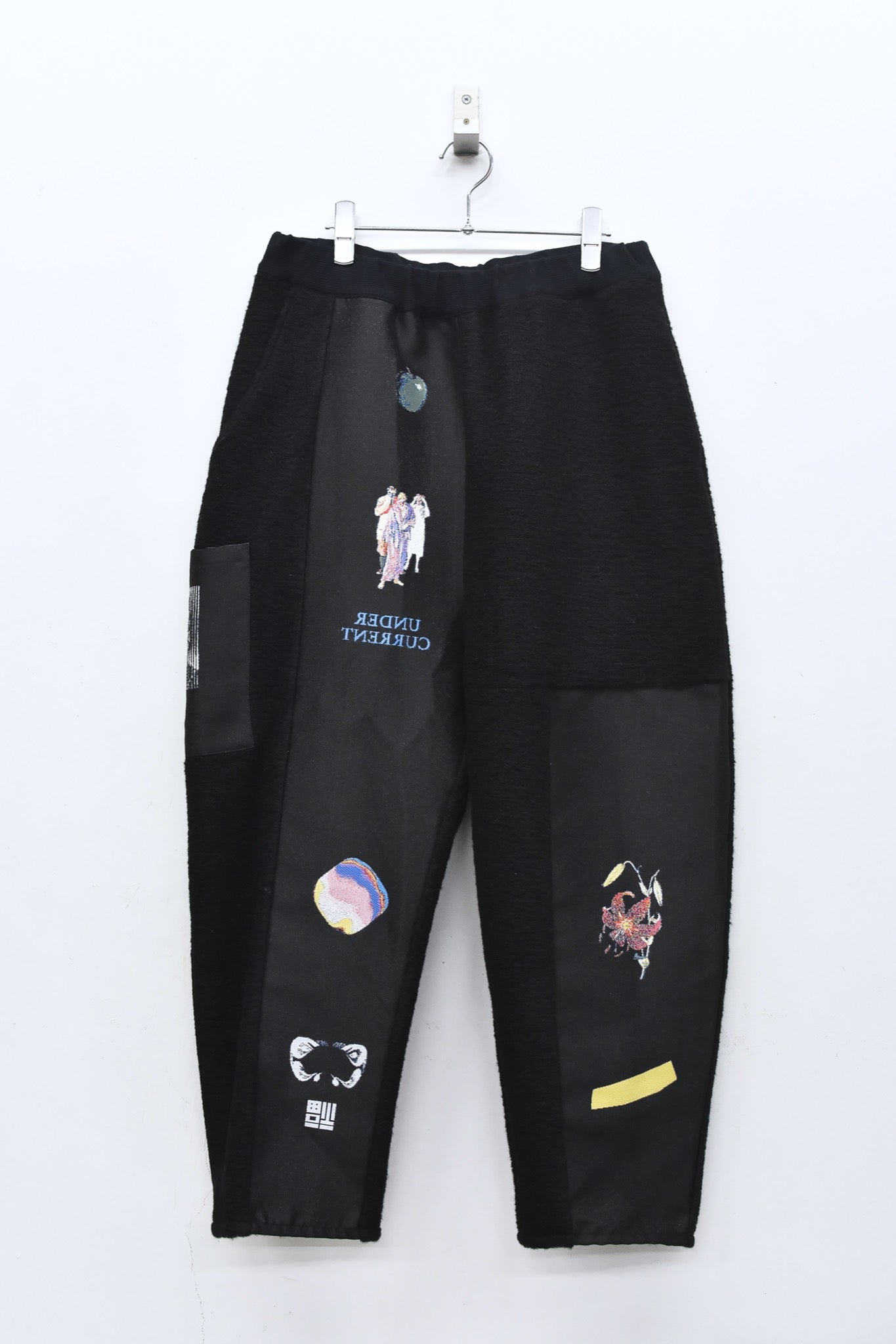 STOF / 先行予約 FLAGMENTS MIX DAYOFF PANT - BLACK