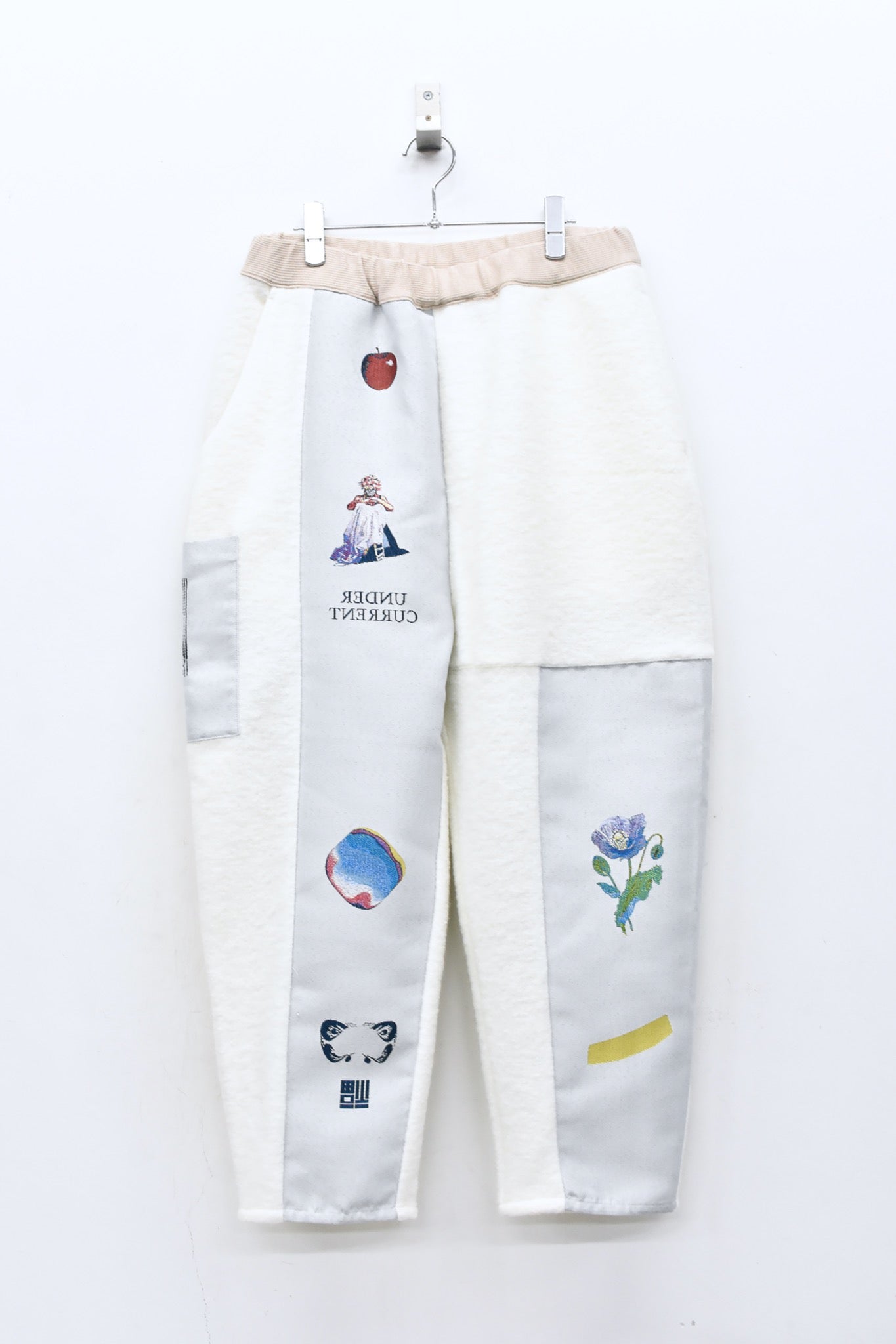 STOF / 先行予約 FLAGMENTS MIX DAYOFF PANT - WHITE