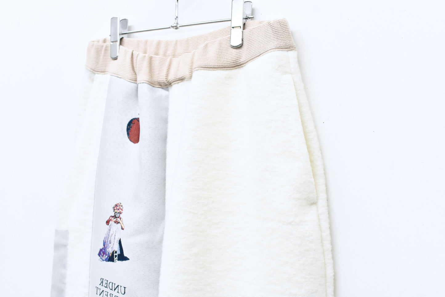 STOF / 先行予約 FLAGMENTS MIX DAYOFF PANT - WHITE