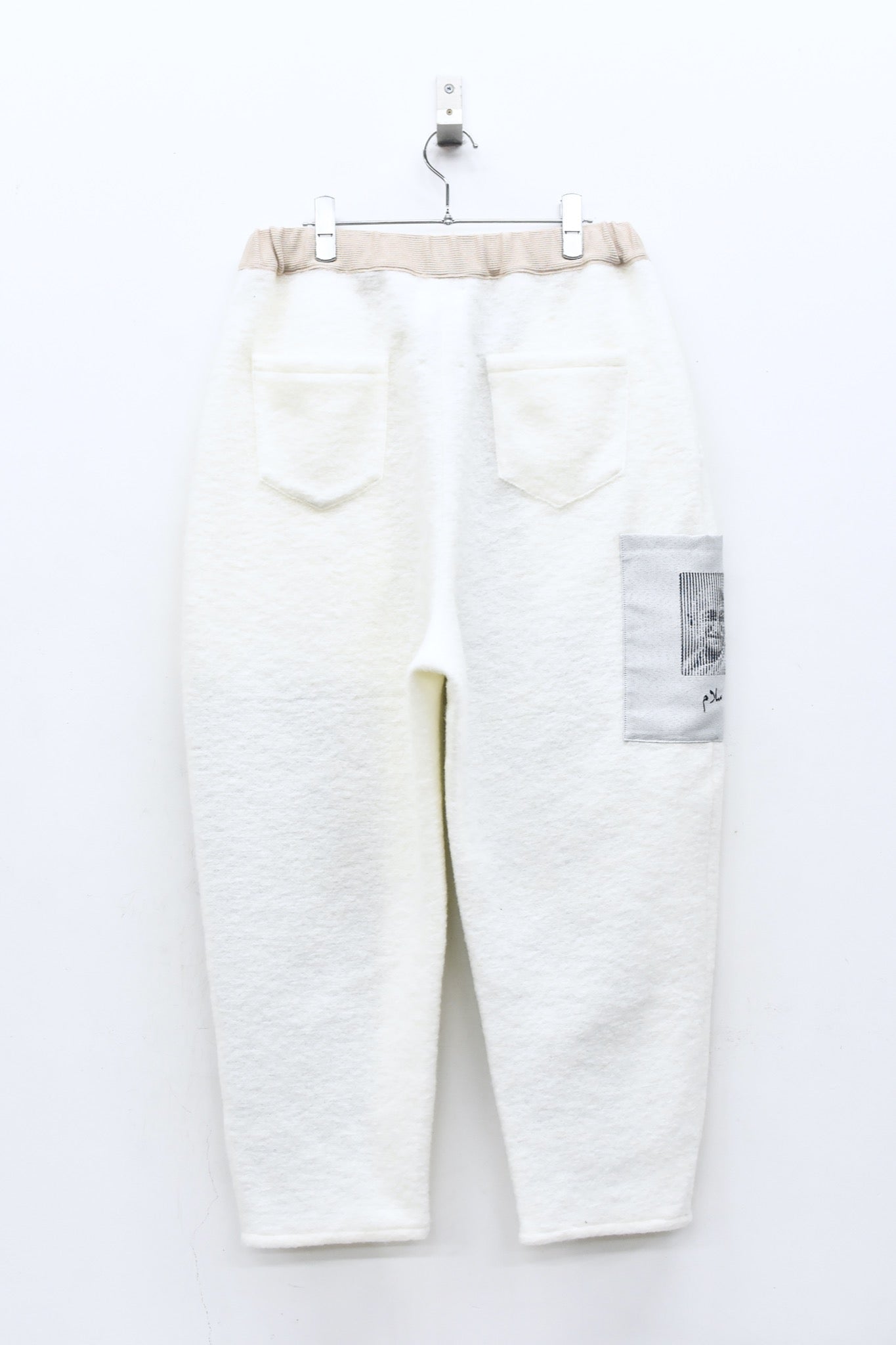 STOF / 先行予約 FLAGMENTS MIX DAYOFF PANT - WHITE
