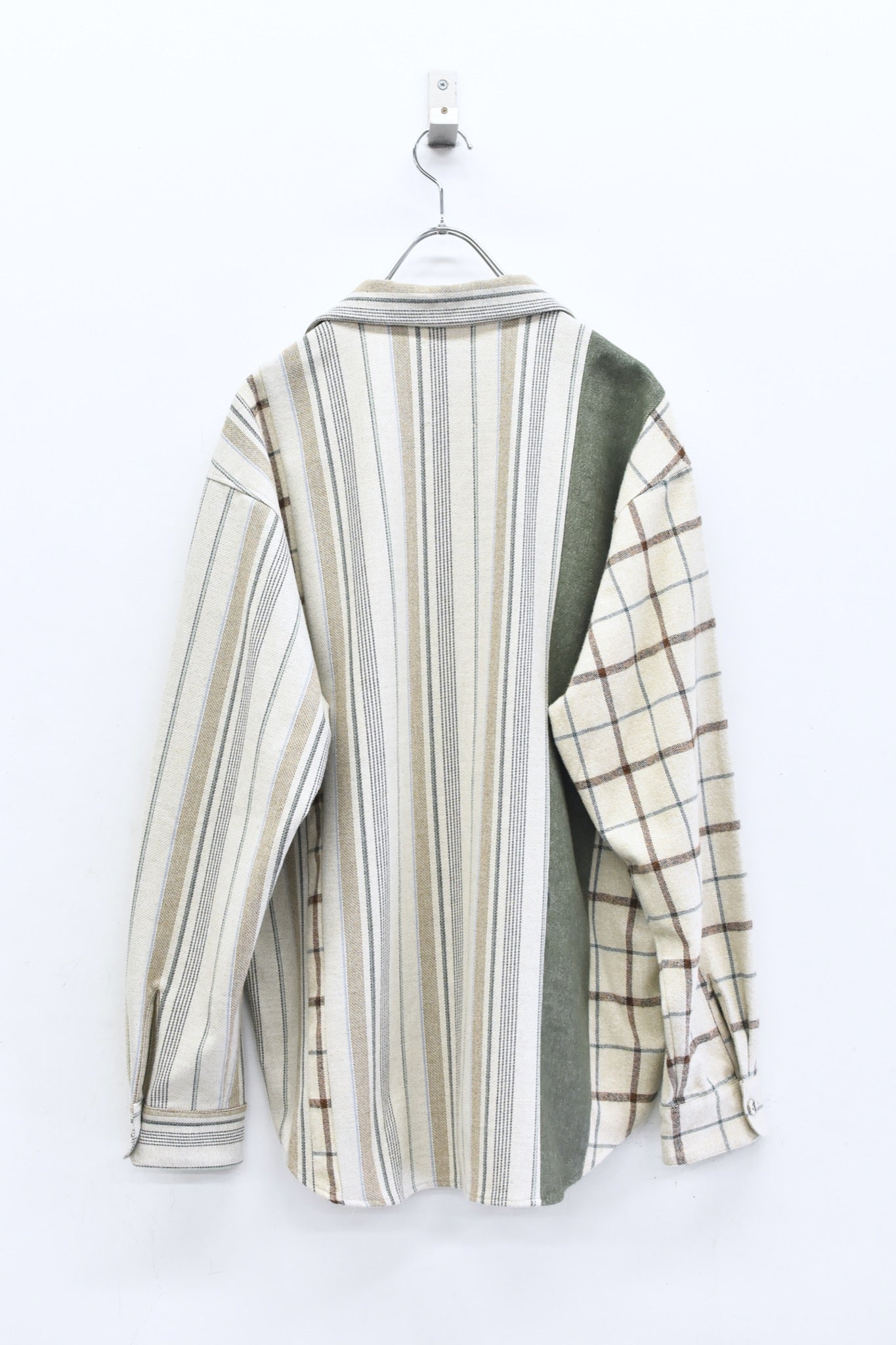 STOF / 先行予約 MIX STRIPE SHIRTS - BEIGE