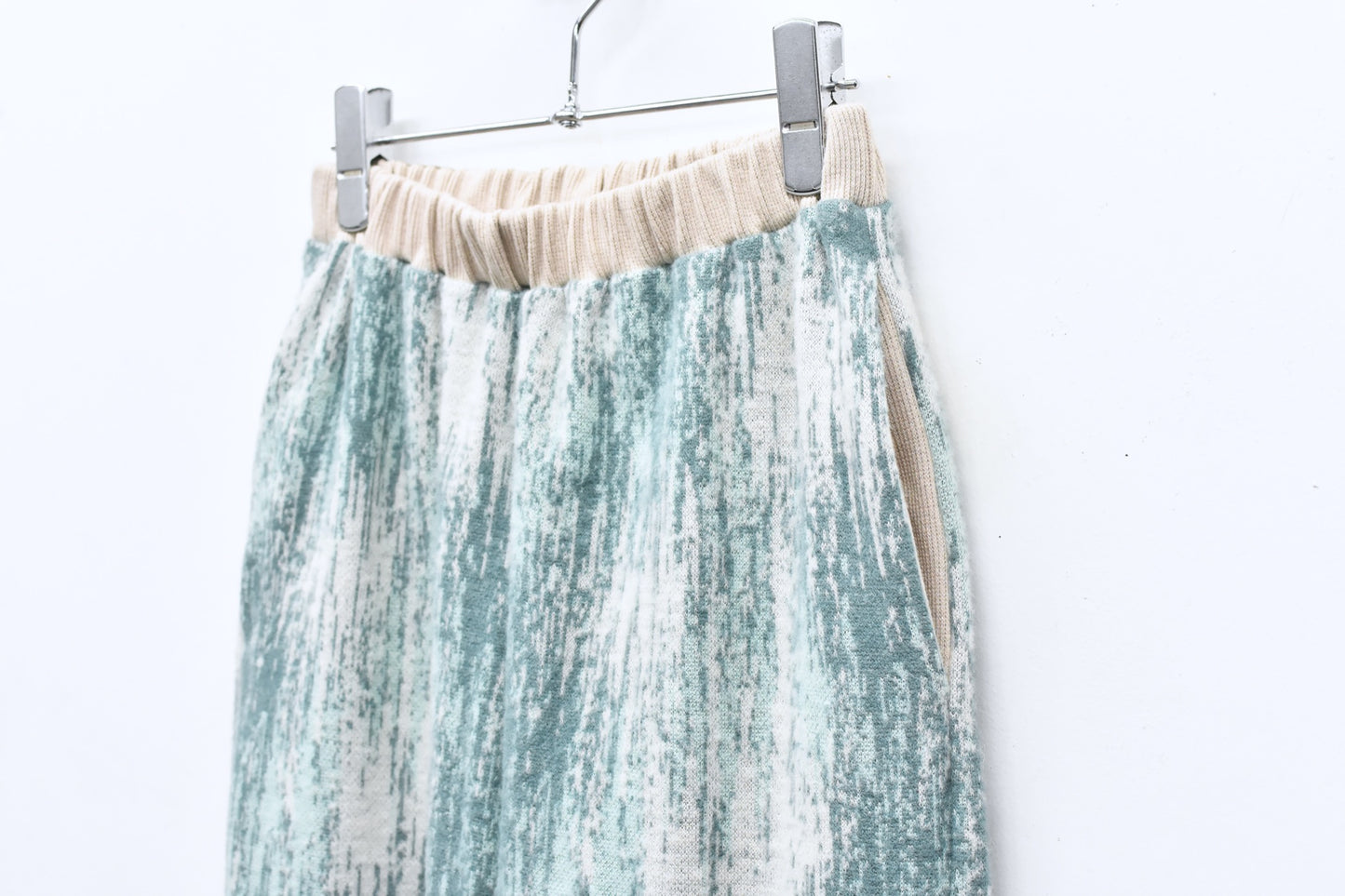 STOF / 先行予約 DIM MOHAIR RELAX PANTS - GREY