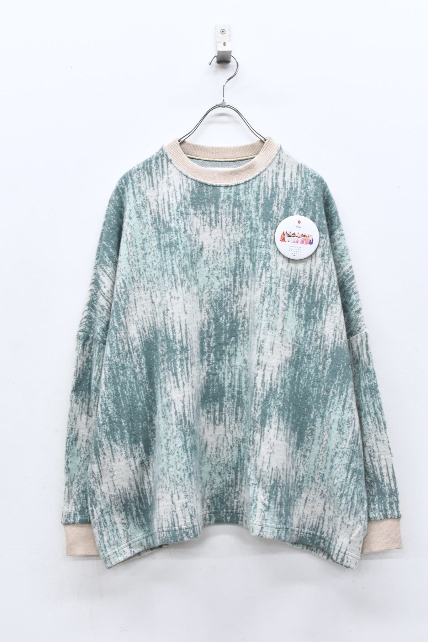 STOF / 先行予約 DIM MOHAIR PULLOVER - GREY