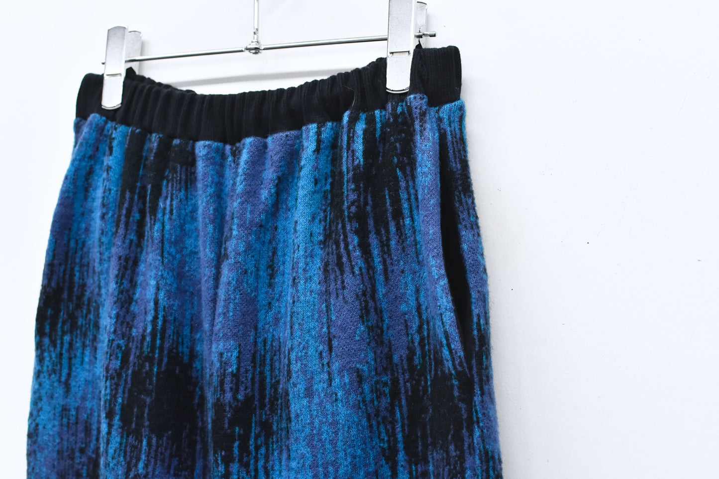 STOF / 先行予約 DIM MOHAIR RELAX PANTS - BLACK